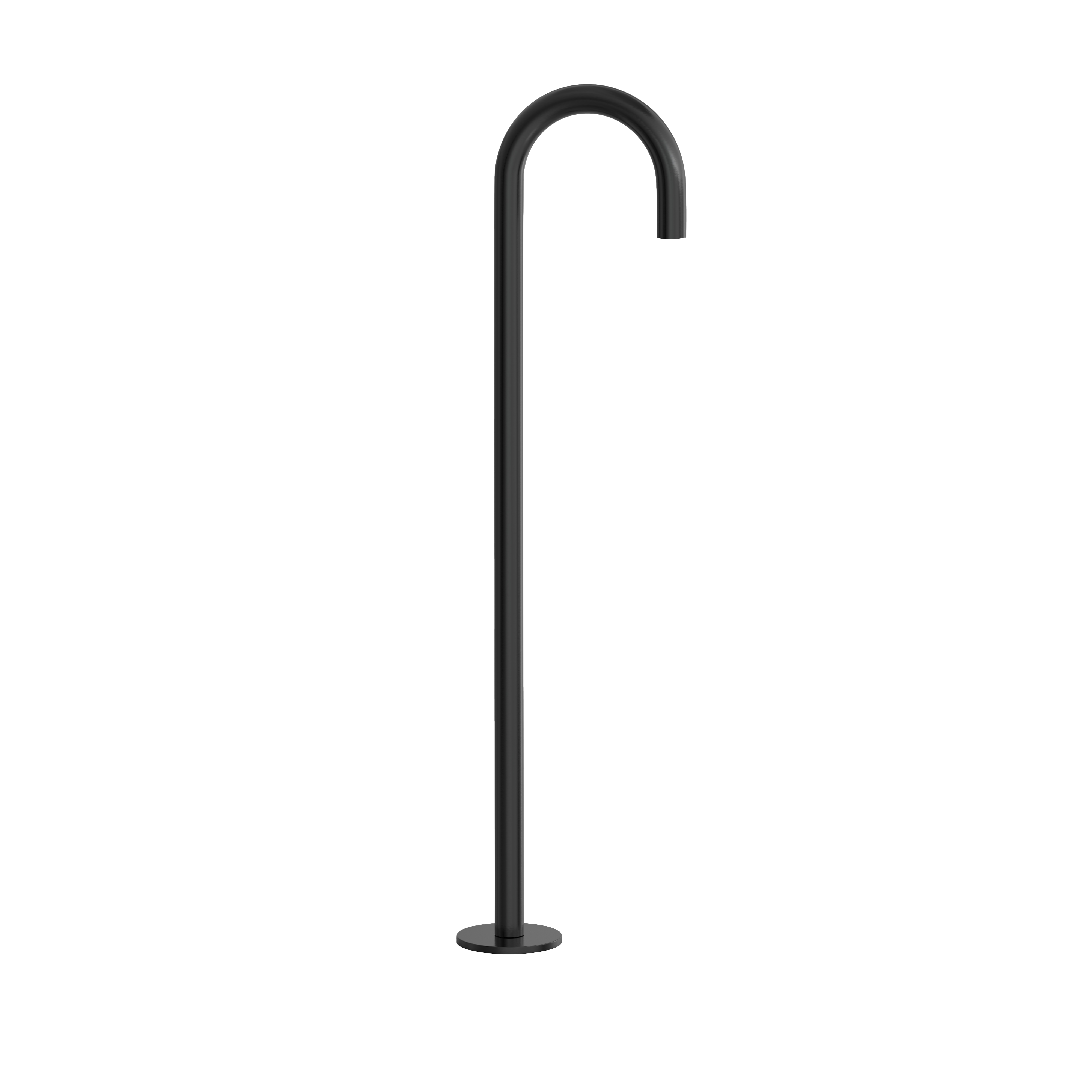 Hotbath Cobber vrijstaande baduitloop CB176MBP Geborsteld zwart PVD