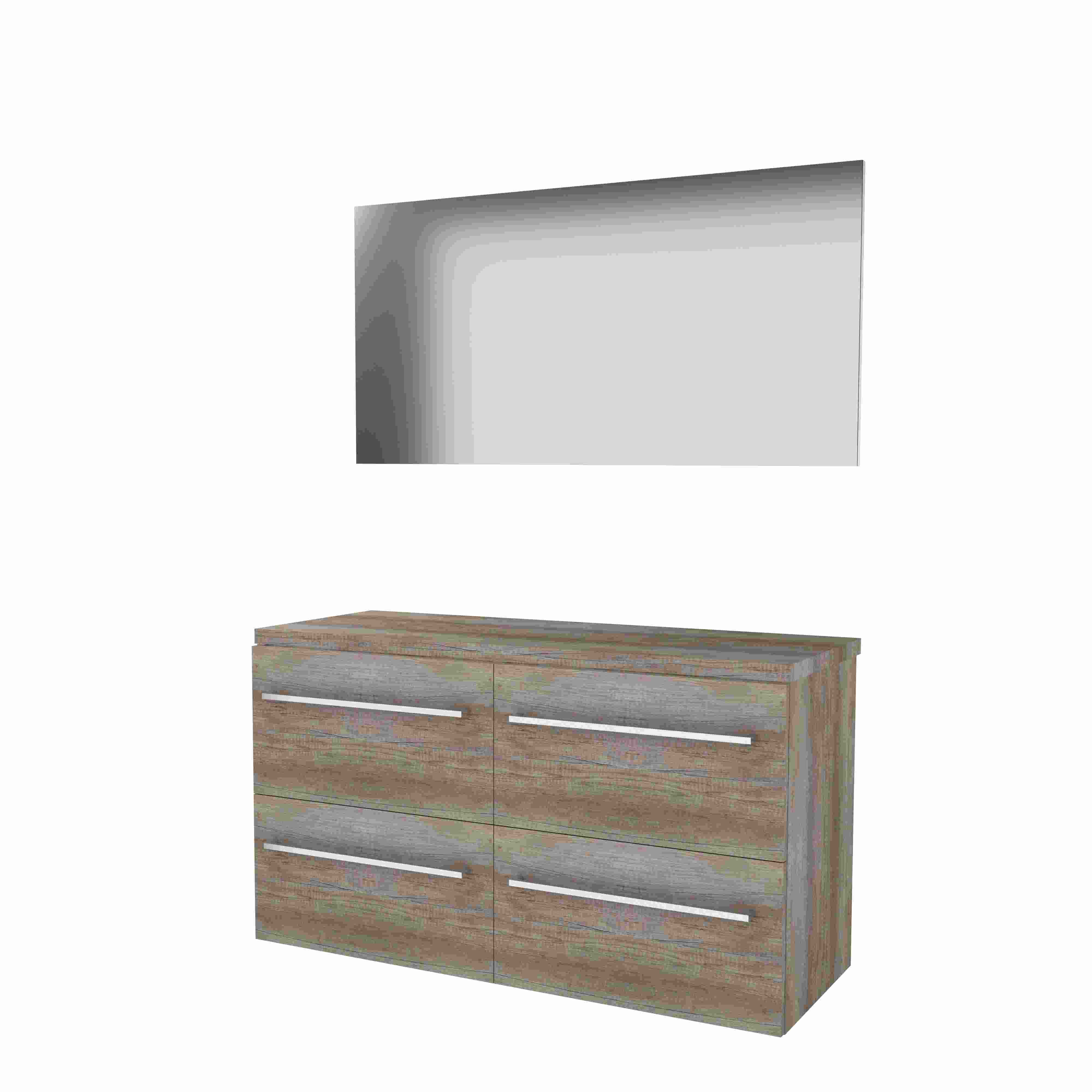 Basic Basic 46 onderk. m. gr. incl. 4 la + afdekplaat incl. spg. op plaat B1200xD460 Scotch Oak / 1813581
