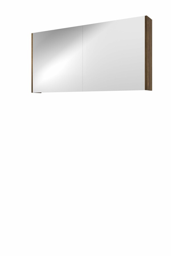 Proline spiegelkast Xcellent met dubbel gespiegelde deuren 2 deuren 1808953 Cabana oak H600xB1200xD140