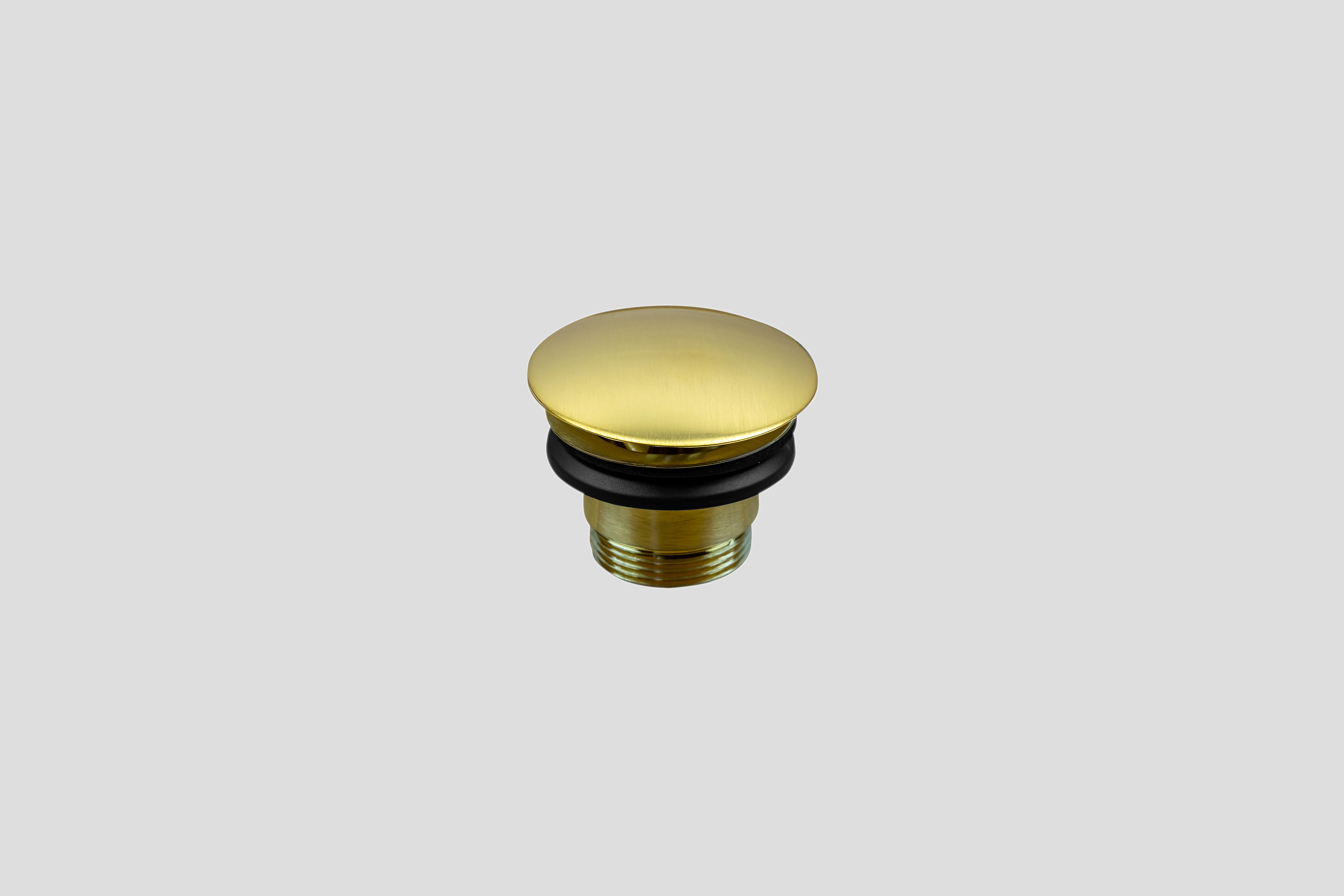 Lagoo Garda clickplug met schroef G6117BB Brushed Brass PVD
