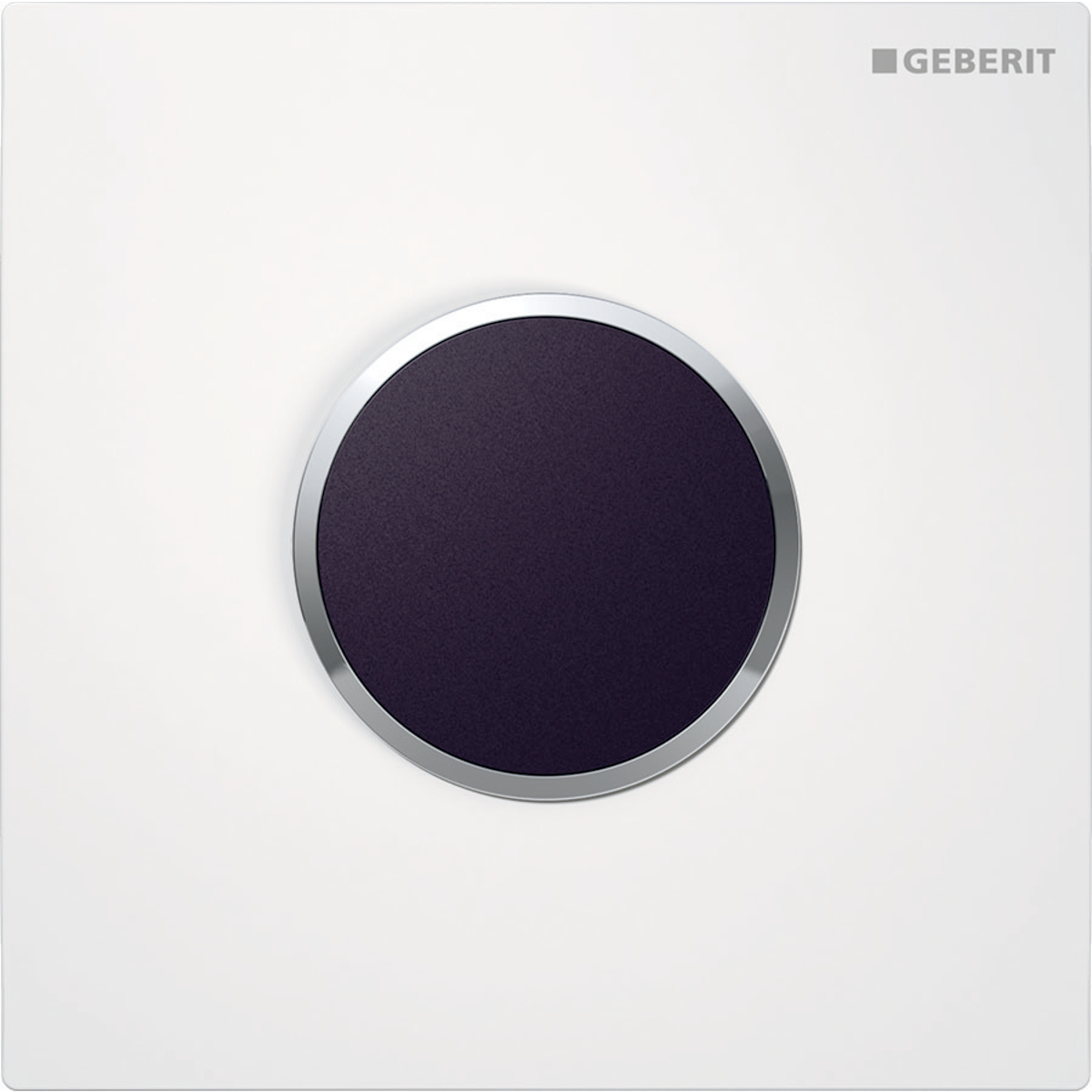 Geberit type 10 ur-sturing 230V round wit - chroom 116.025.KJ.1