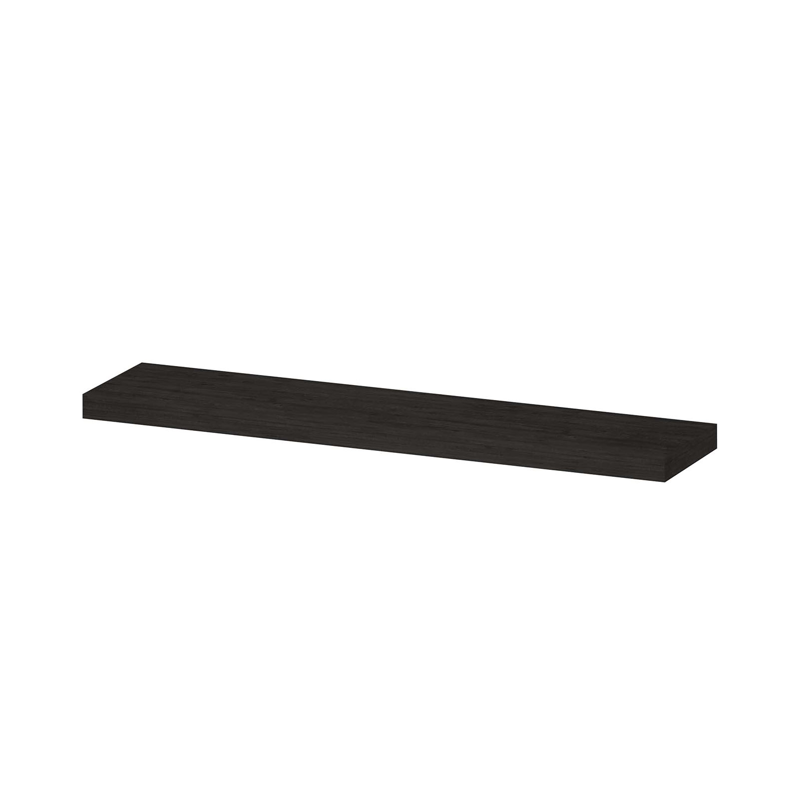 INK Planchet dikte 35mm vaste maat in dekor incl blinde bevestiging 1258903 Houtskool eiken Afm. 900x200x35