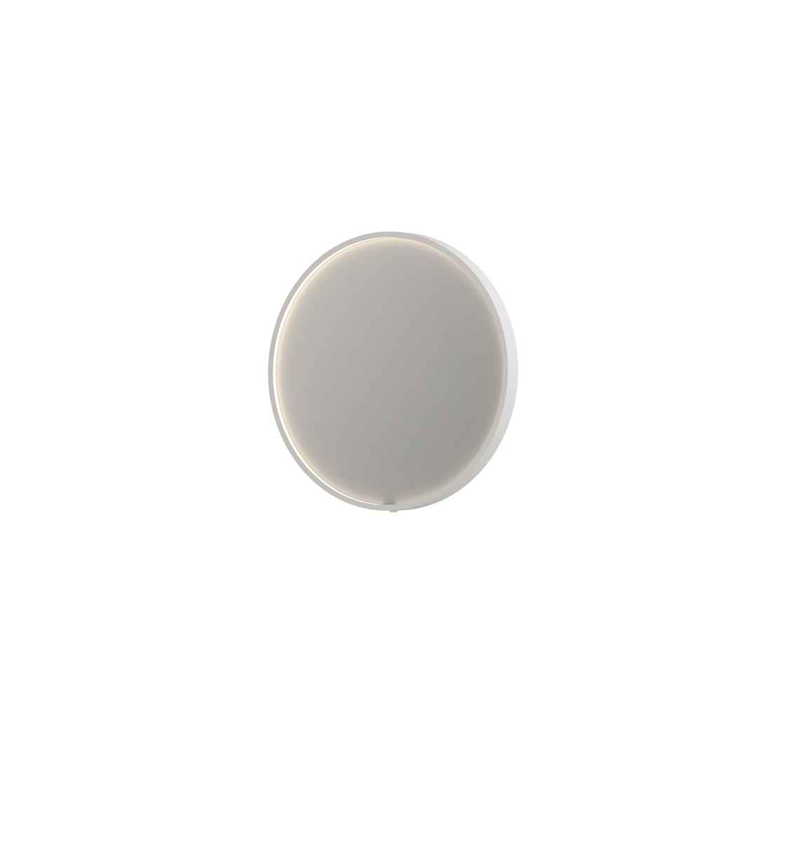 INK spg. SP24 rond in stalen kader incl dir LED verw. color dimbaar + schak. H600xB600xD40 Mat wit / 8409311