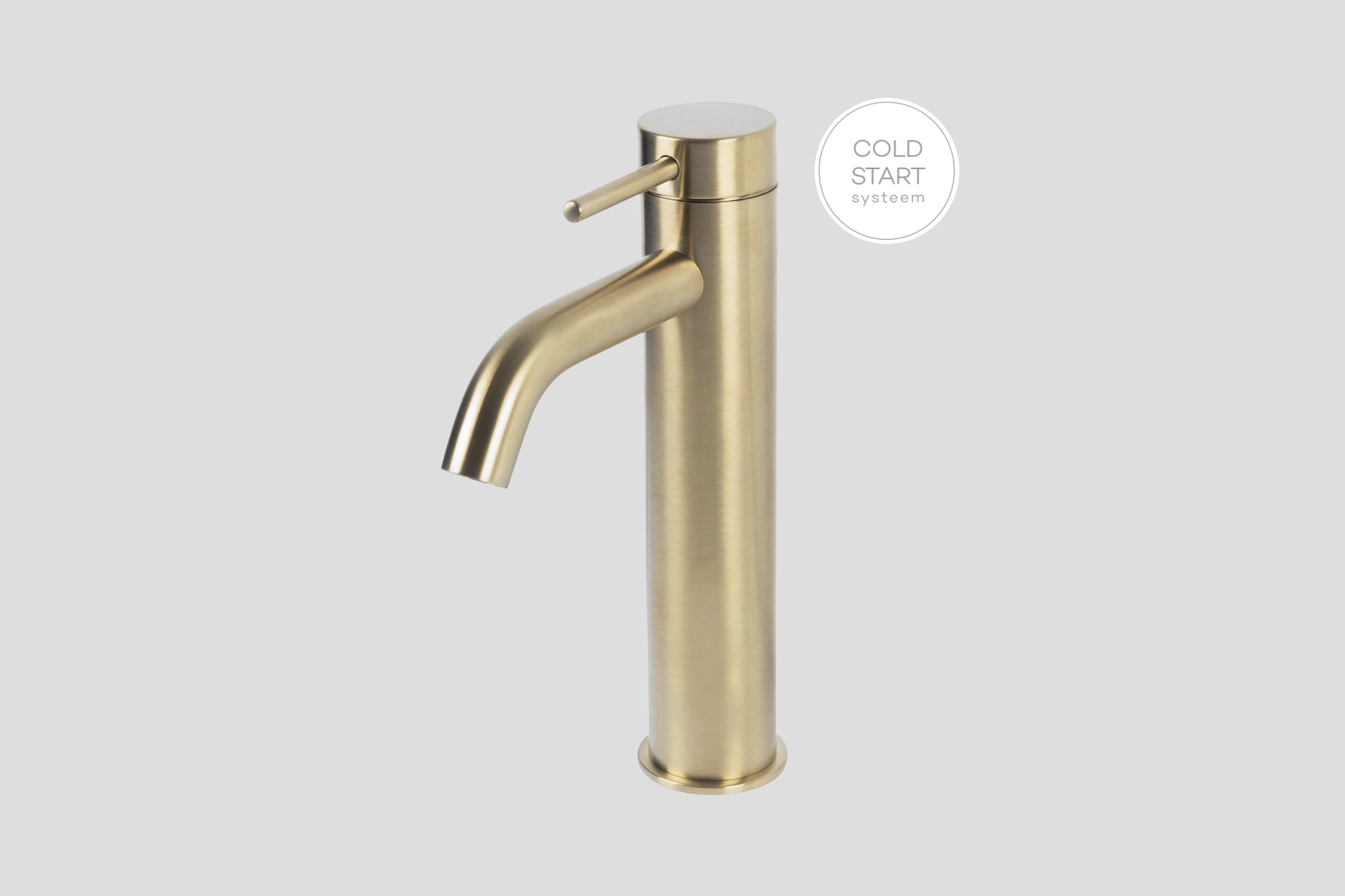 Lagoo Garda Wastafelmengkraan medium G1102PG Brushed Champagne PVD