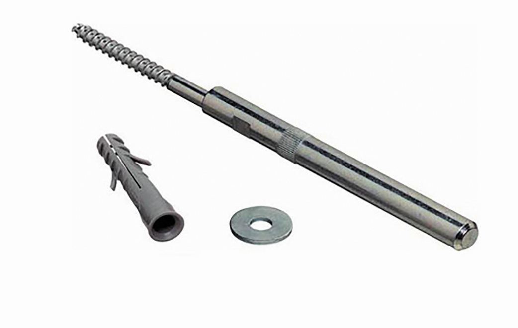 INK Blinde bevest.set tbv breedte 180-275cm en diepte 20cm 1258738 Staal