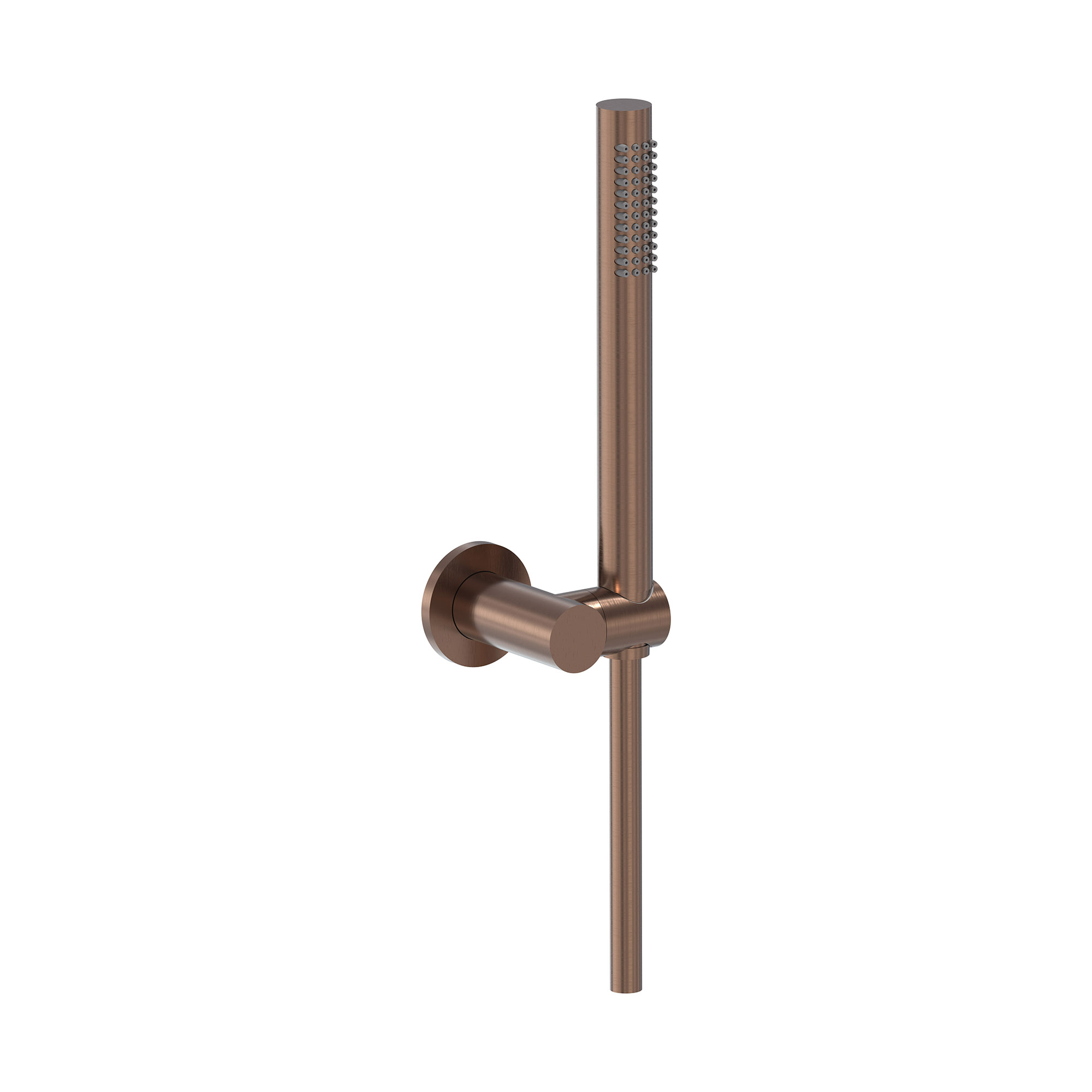 MAY Handdoucheset met staafhanddouche 6804255 Geborsteld mat koper PVD