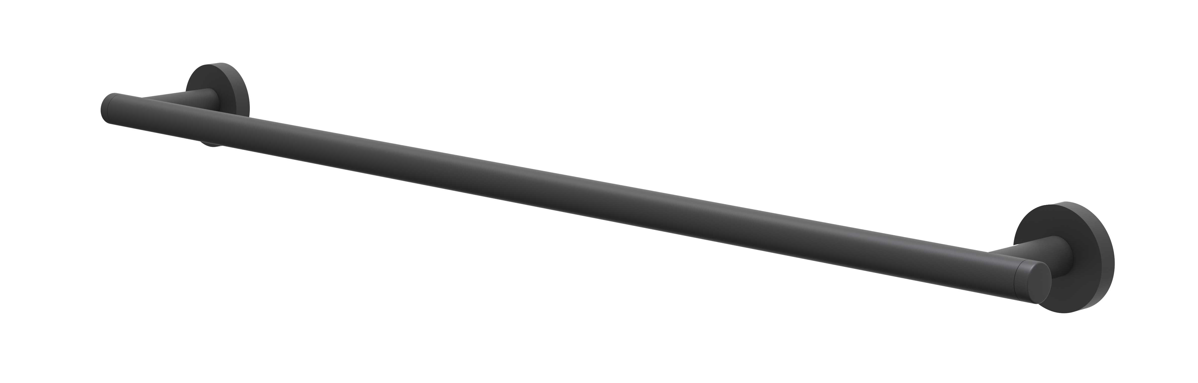IVY Wandhanddoekrek 60cm enkel 6500052 Mat zwart PED