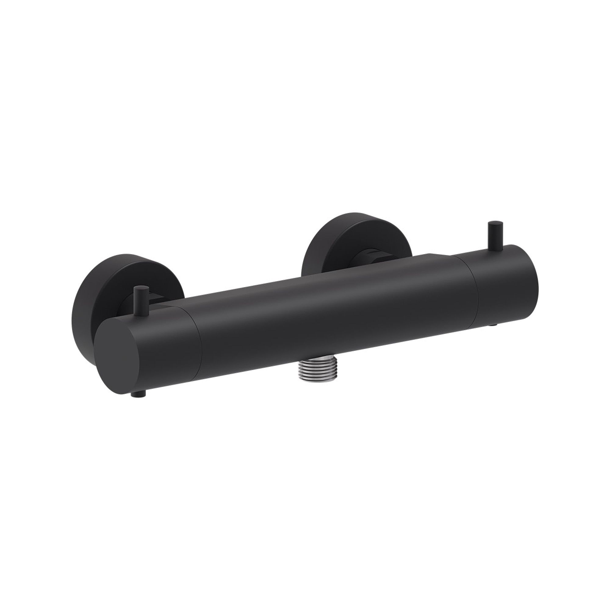MAY Opbouw douchethermostaat 6801002 Mat zwart PED