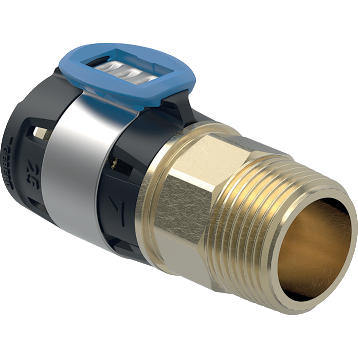 Geberit FlowFit puntstuk 25x1/2 620.302.00.1
