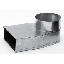 Spiro Lepelhoek 220x80 enkel naar 125mm
