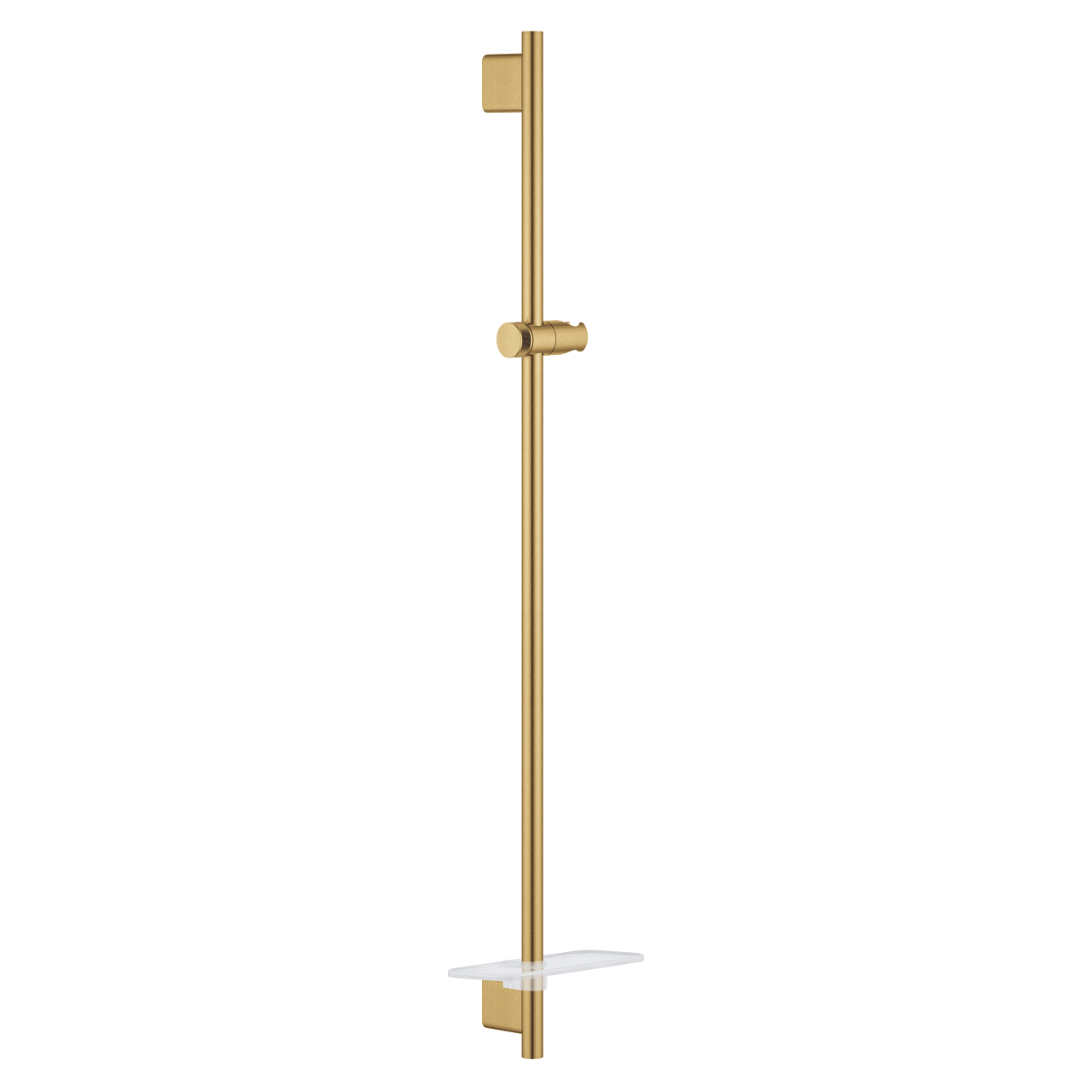 Grohe Rainshower Smartactive glijstang 900mm met zeepschaal Cool Sunrise Geborsteld 26603GN0