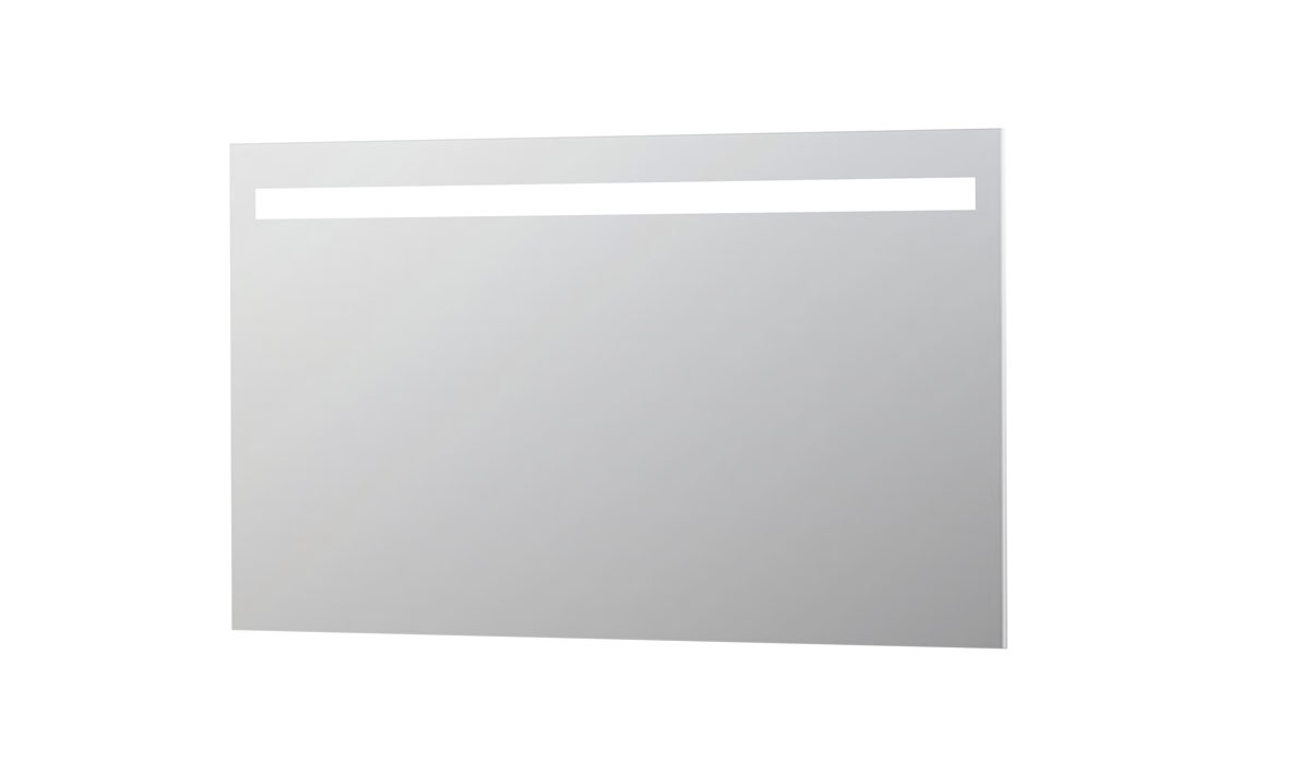INK SP2 spiegel op alu kader met geint. LED verl. en sensor schak. 8407760 Alu H800xB1400xD30