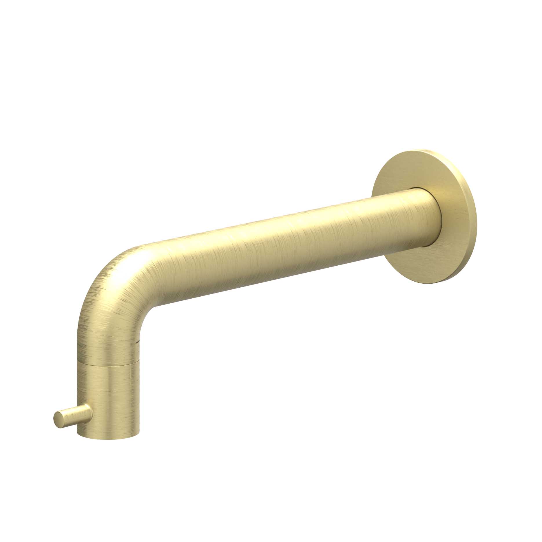 IVY Bond Fonteinkraan wandmodel 1/2aansluiting inkortbaar 6401104 gebr. mat goud PVD