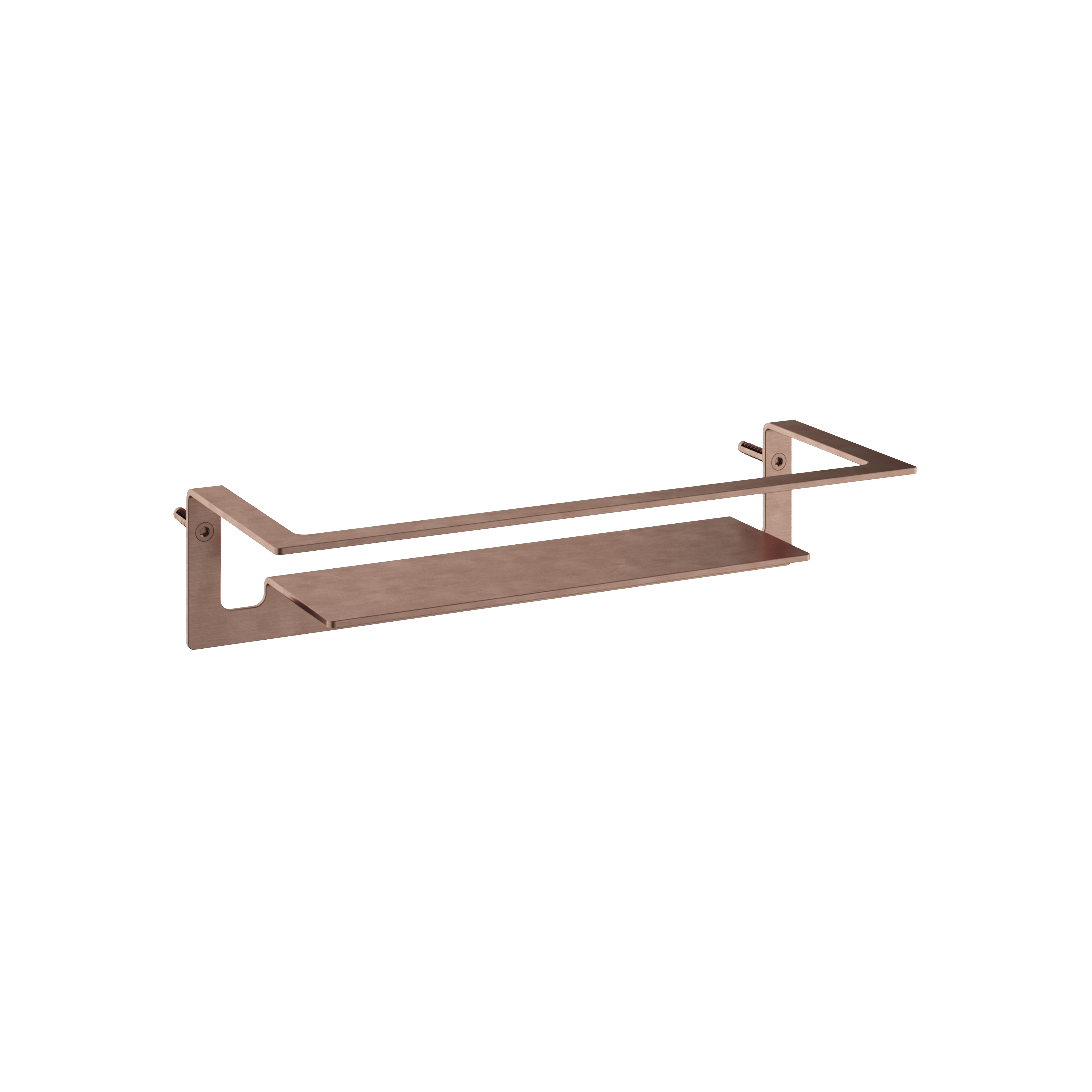 Hotbath Archie design douchekorf recht ARA20BCP Geborsteld Koper PVD
