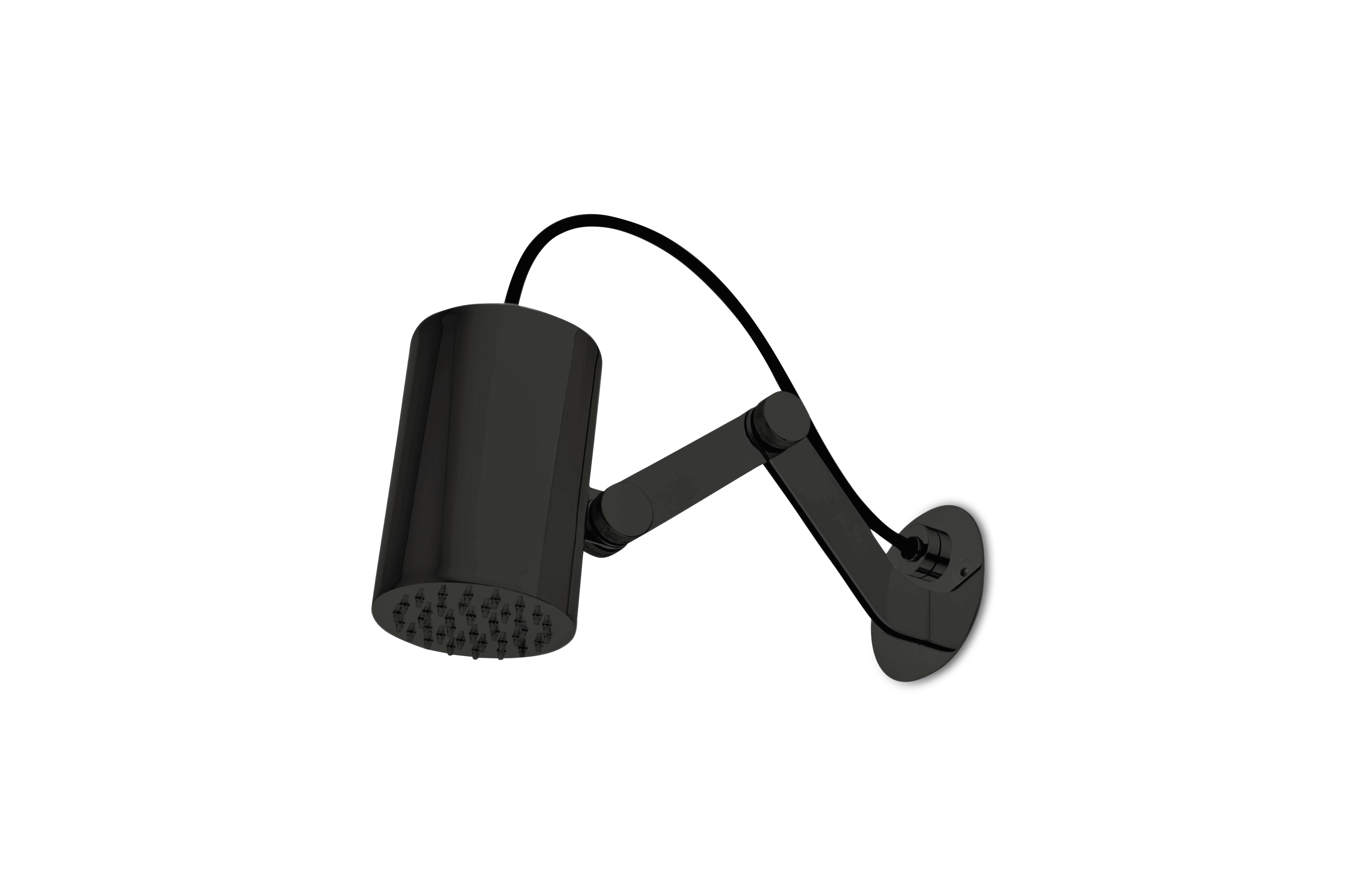 Lagoo Nesso Hoofddouche Bright Daylight 100 N8285MB Matt Black