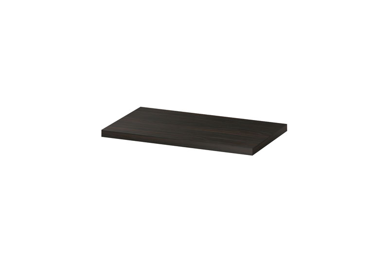 INK Topdeck Afdekplaat t.b.v. onderkast hout decor 35mm dik 1258307 Intens eiken H35xB800xD450