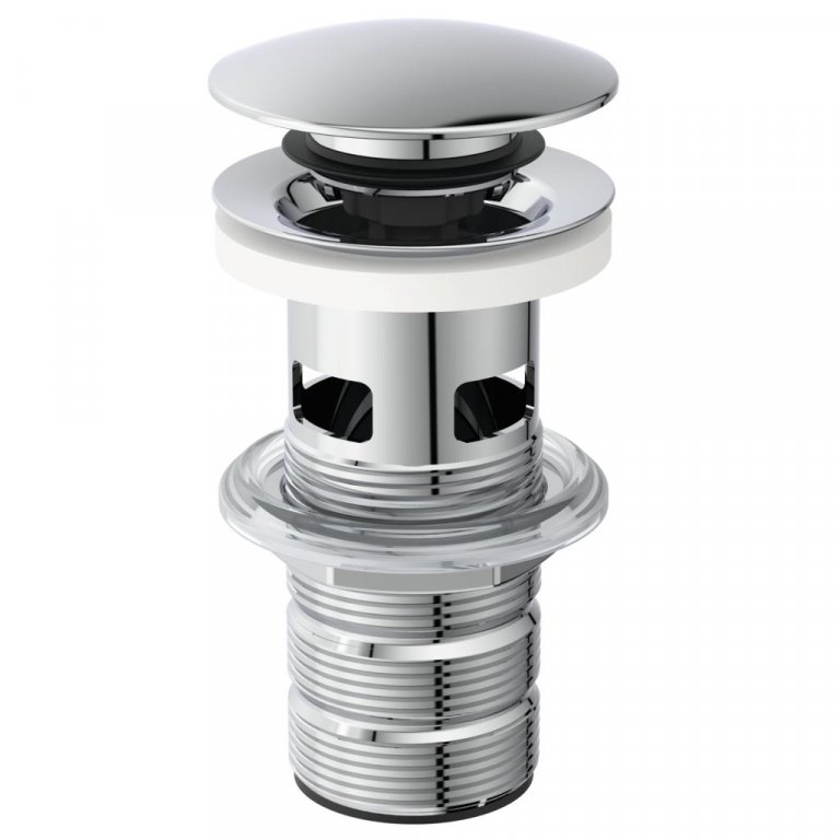 IS luxe click waste E1482AA Chroom