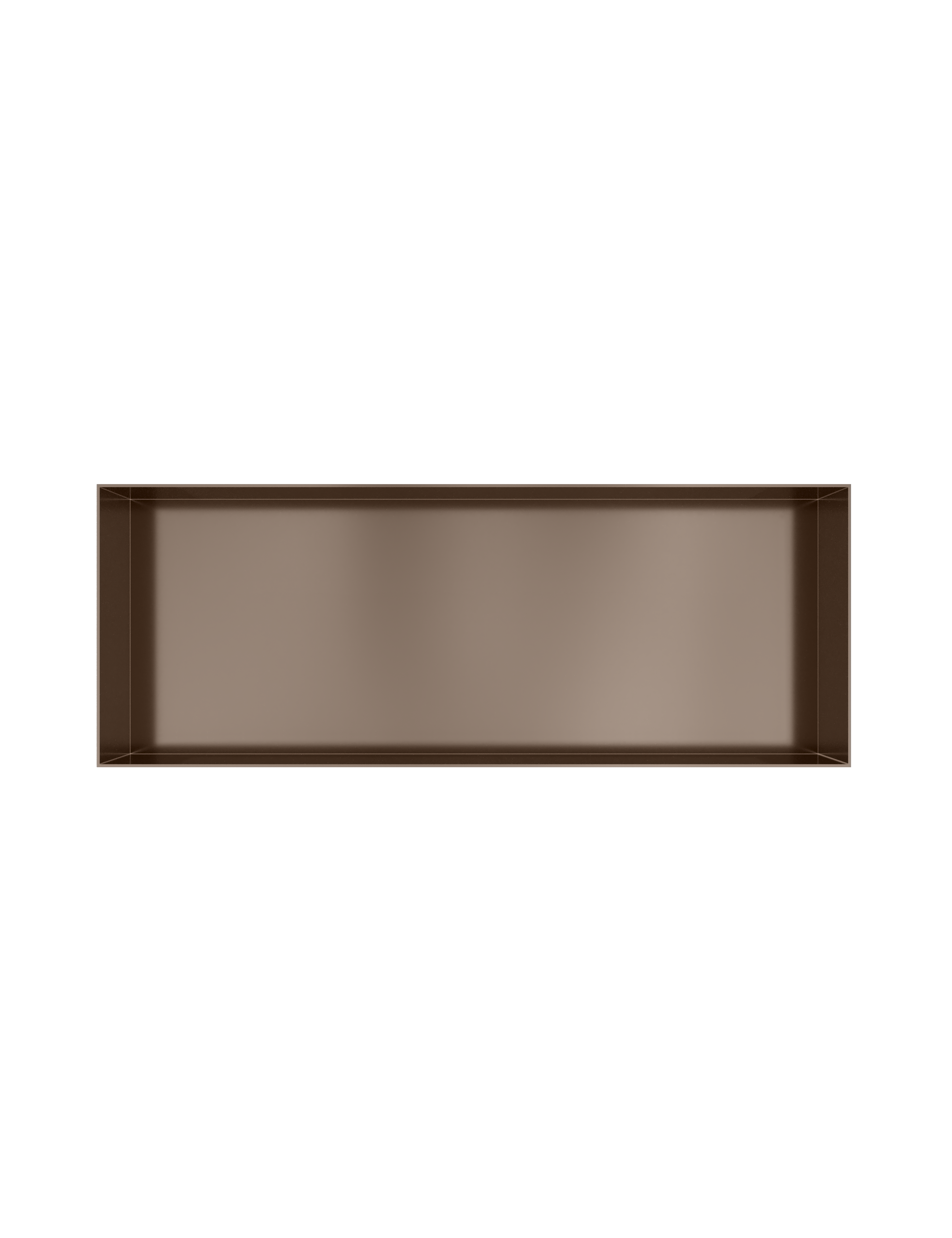 Hotbath More inbouwbox of inbouwnis 30x80x10cm frameless BOX080FTB Tuscan bronze