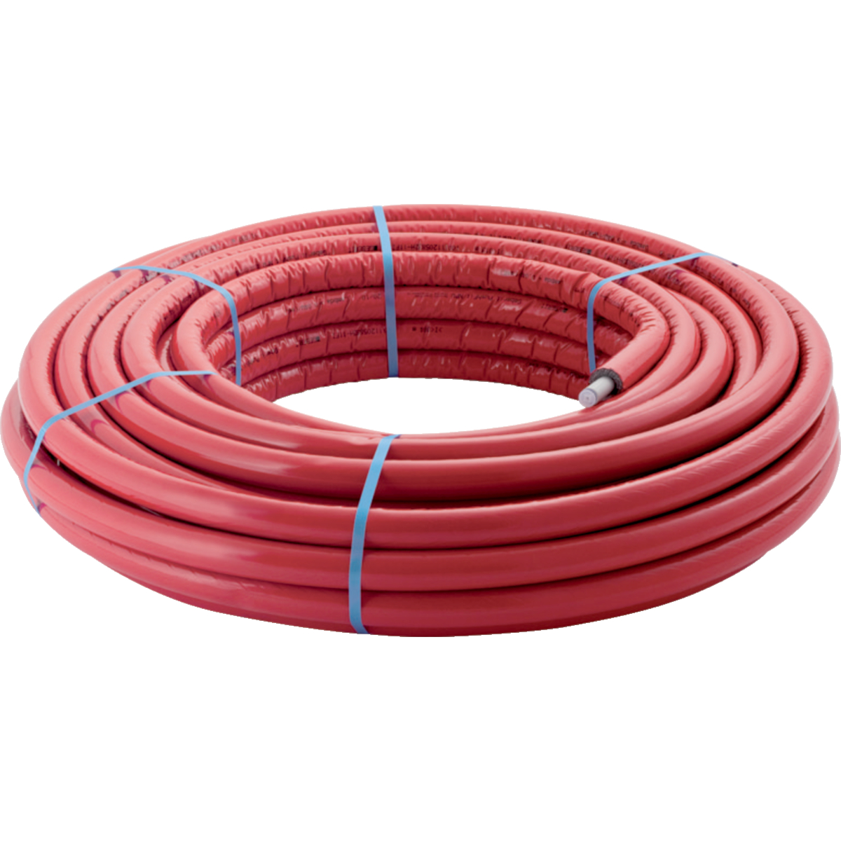 Mtr. Geberit FlowFit buis 6mm isolatie rood rol 50m 20 619.111.00.2