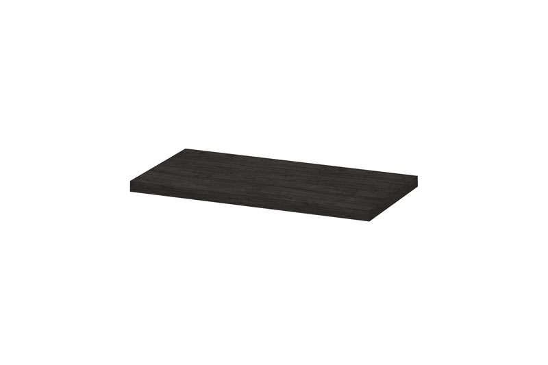 INK Topdeck Afdekplaat t.b.v. onderkast hout decor 35mm dik 1258353 Houtskool eiken H35xB900xD450