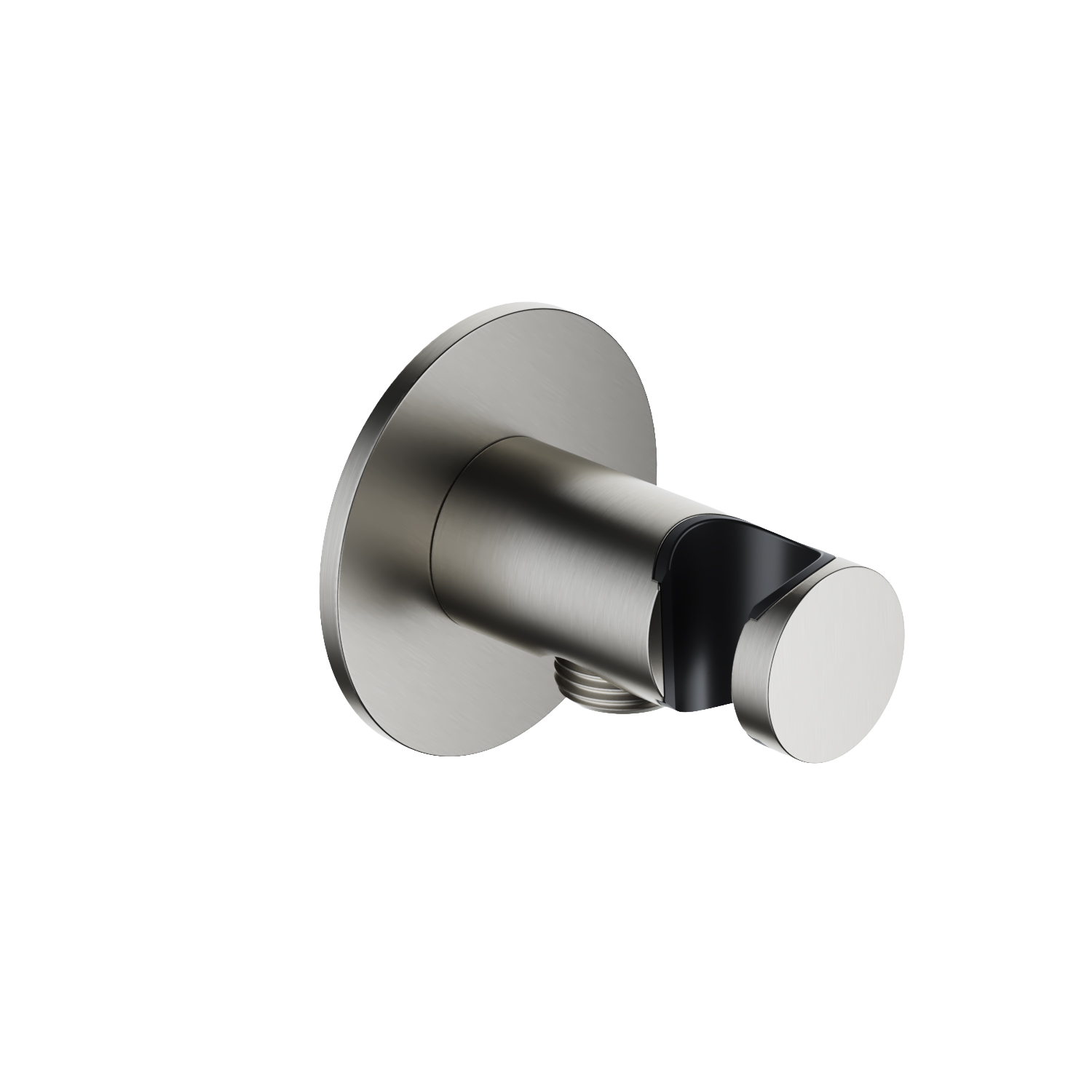 Hotbath Ace wandsteun m. uitlaat AC515GN Geborsteld Nikkel