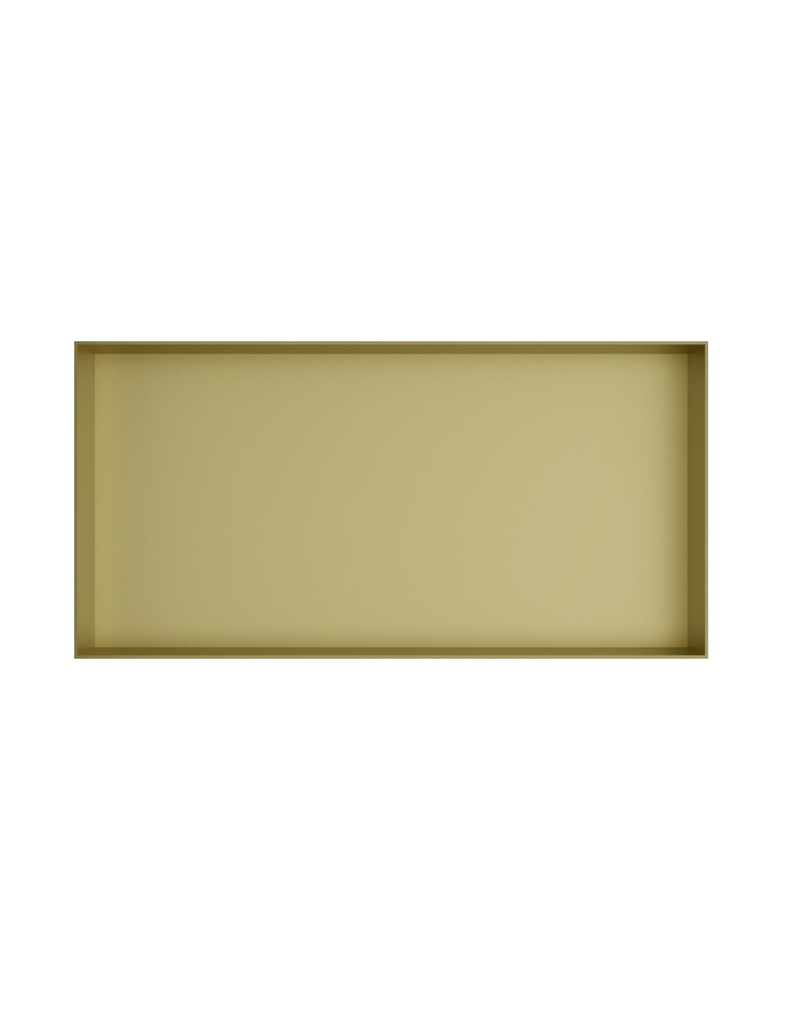 Hotbath More inbouwbox of inbouwnis 30x60x10cm frameless BOX060FBBP Geborsteld messing PVD