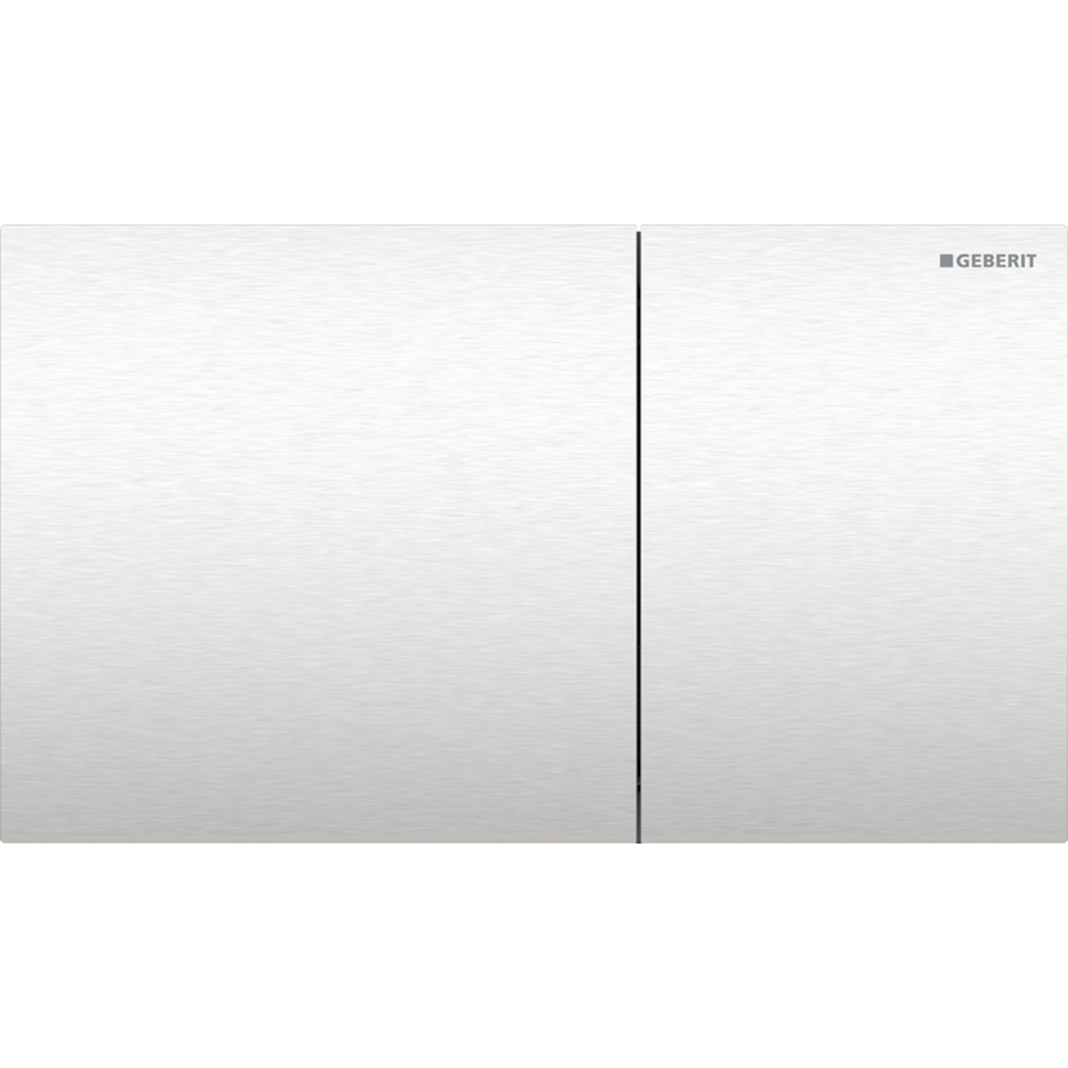 Geberit Sigma70 bedieningsplaat 2- toets square rvs 115.622.FW.1