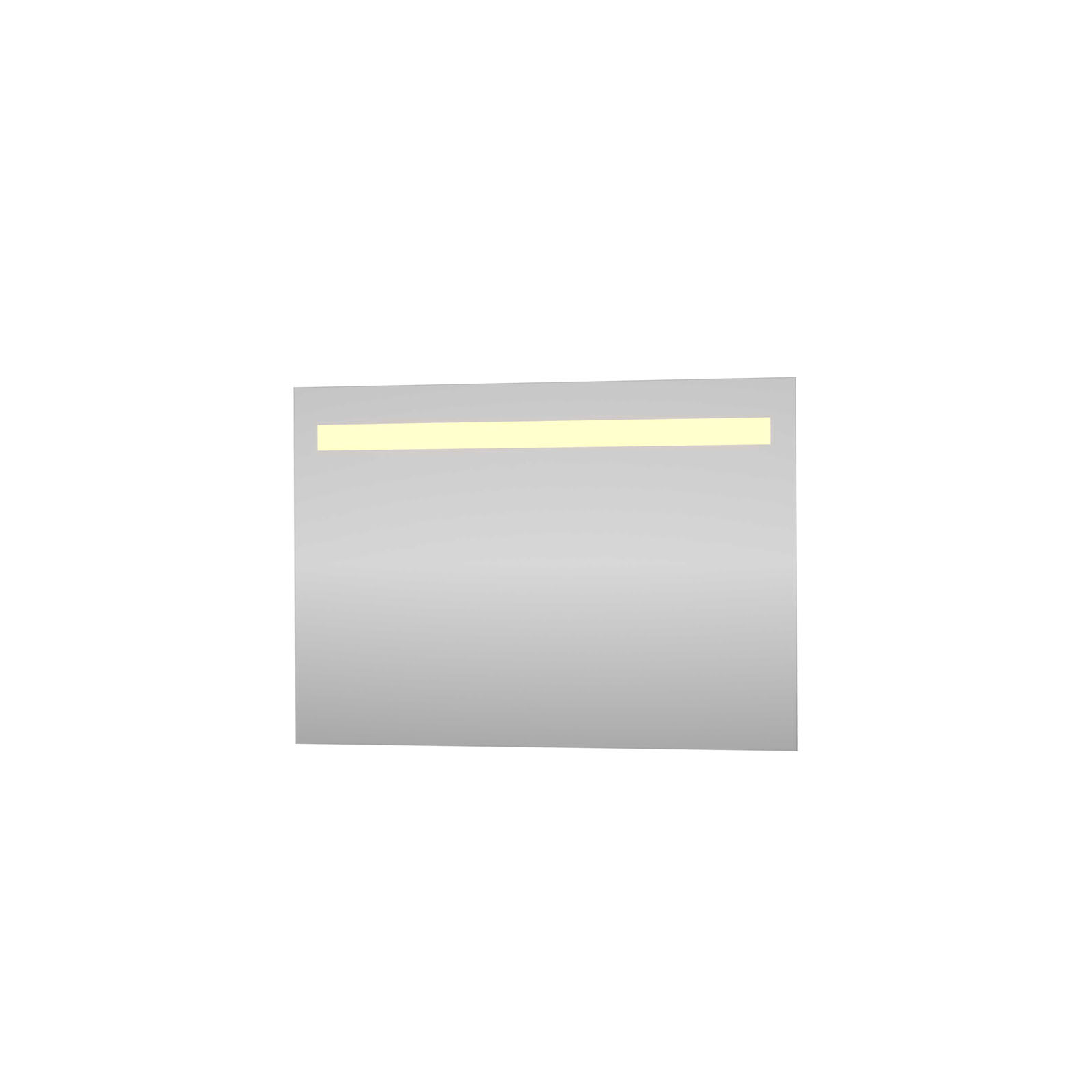 Proline Economic spiegel met geint. LED verl. 100cm 8408240 Spiegel H600xB1000xD30
