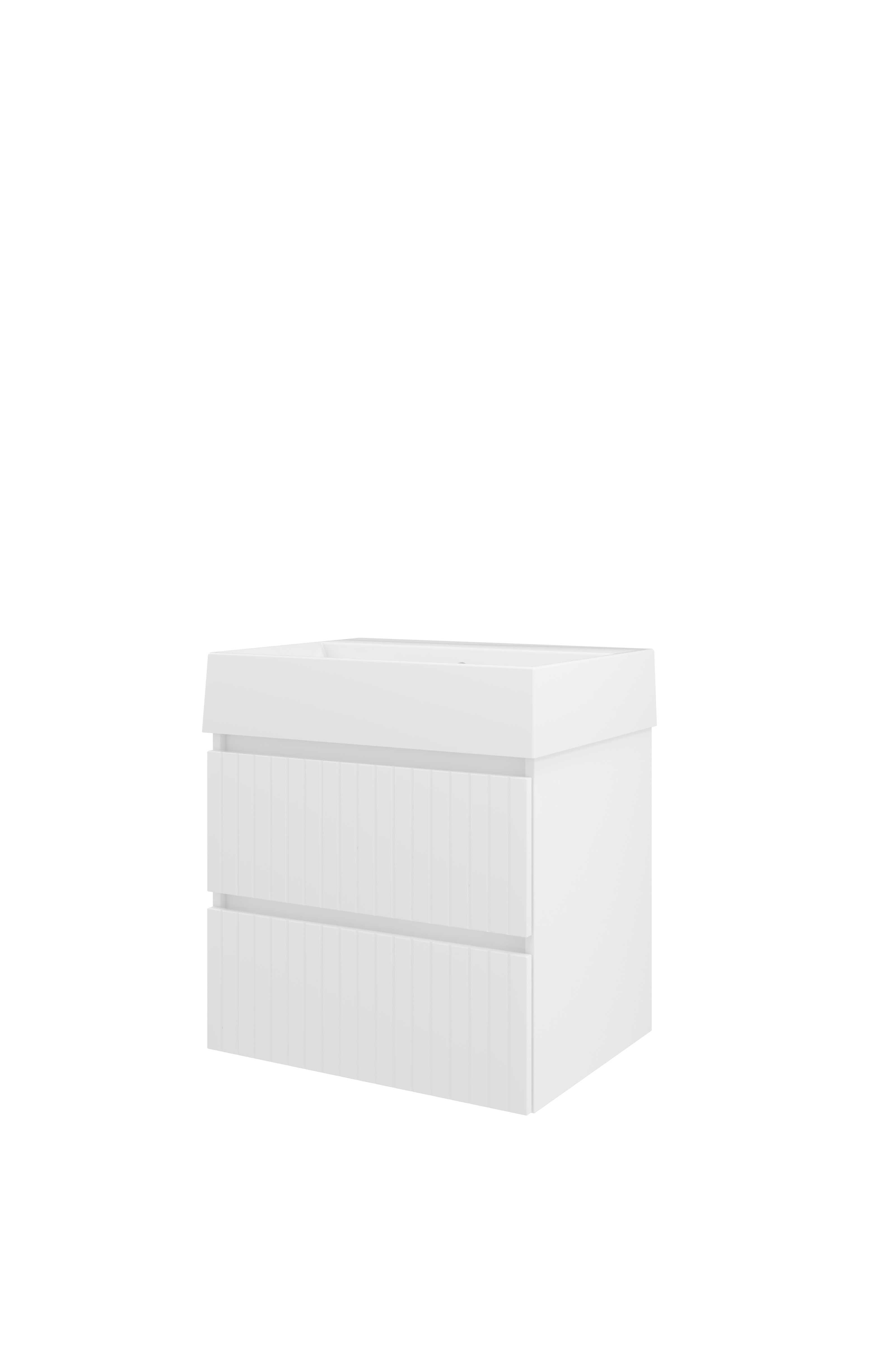 Proline Set porselein Loft wast. z. krgt. en onderkast sym. gefr. ZGWD600GW Glans wit/Glans wit 600x460x650