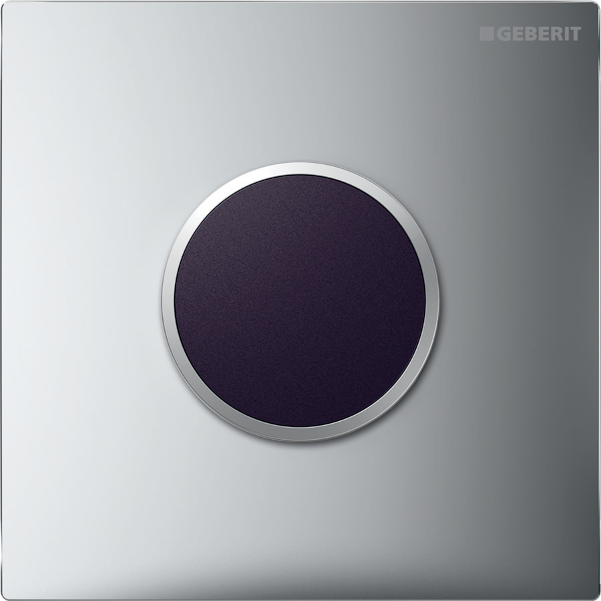 Geberit type 10 ur-sturing 230V round chroom - matchroom 116.025.KH.1