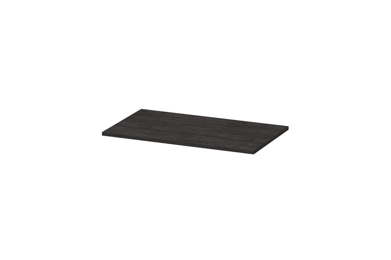 INK Topdeck 45 Afdekplaat t.b.v. onderk. hout decor 1257228 Houtskool eiken H20xB800xD450