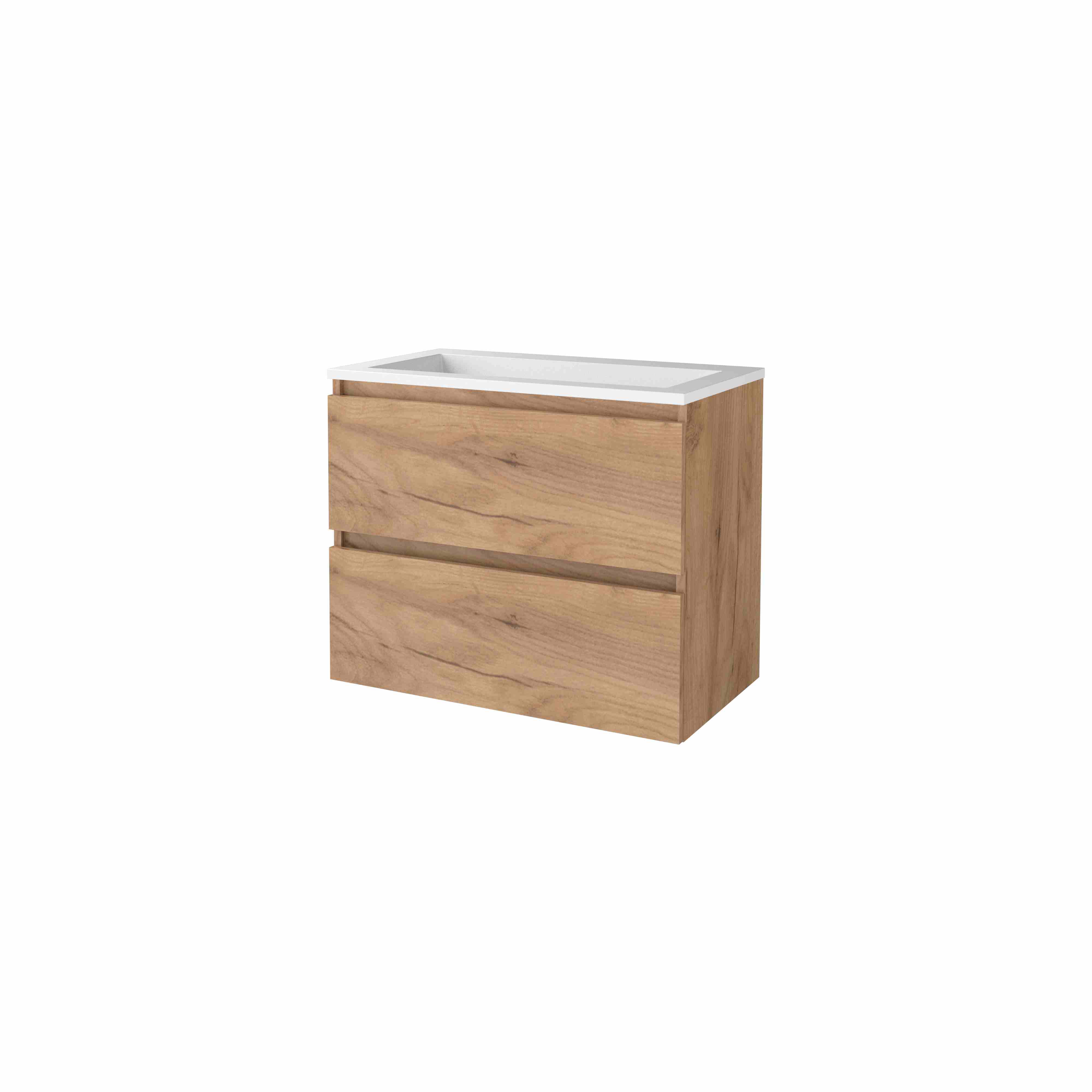 Basic Start 46 set 80x46cm greepl. 2 la Acryl wast. 0 krgt. S46GL80A0WO Whisky Oak