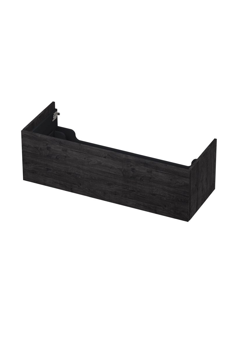 INK onderkast 1 lade push 2 open 1259752 Houtskool eiken H376xB1200xD450