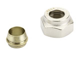 Danfoss knelfitting staal/koper serie RA-afsluiter 013G4125 3/4x15mm