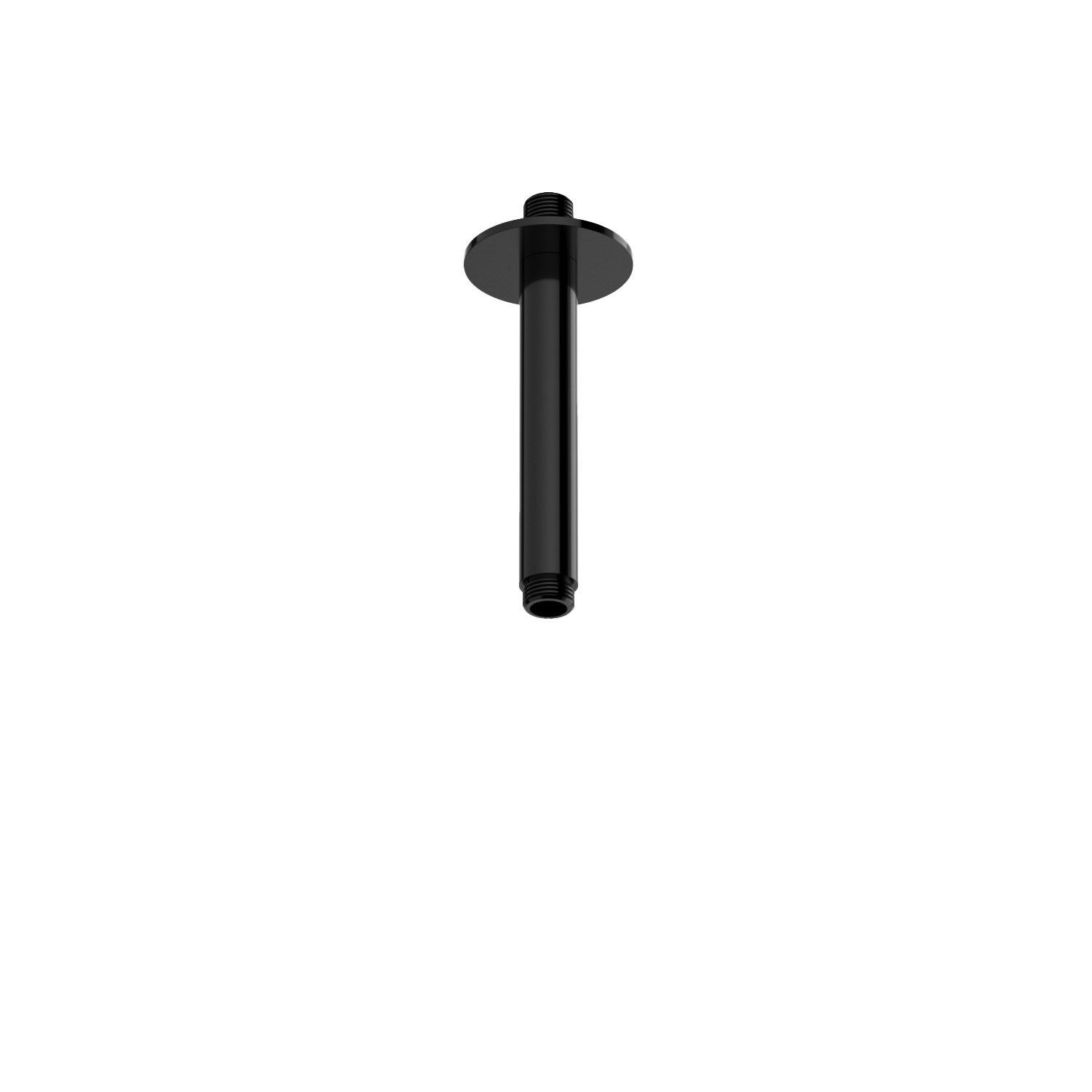 Hotbath Ace plafondbuis 15 cm AC452PBP Gepolijst Zwart PVD