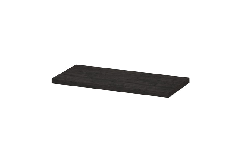 INK Topdeck Afdekplaat t.b.v. onderkast hout decor 35mm dik 1258403 Houtskool eiken H35xB1000xD450