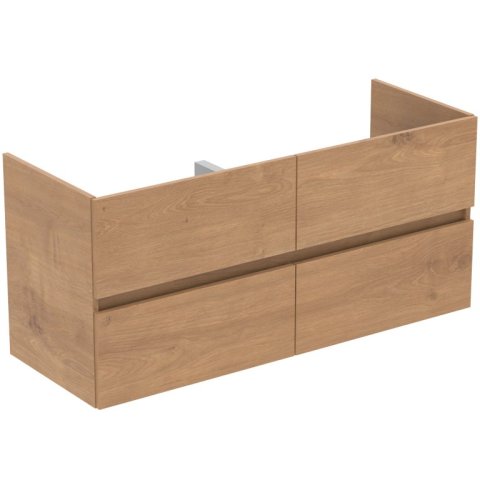 Tiempo wastafelmeubel 120x44 4 laden R0267Y8  Licht Eiken