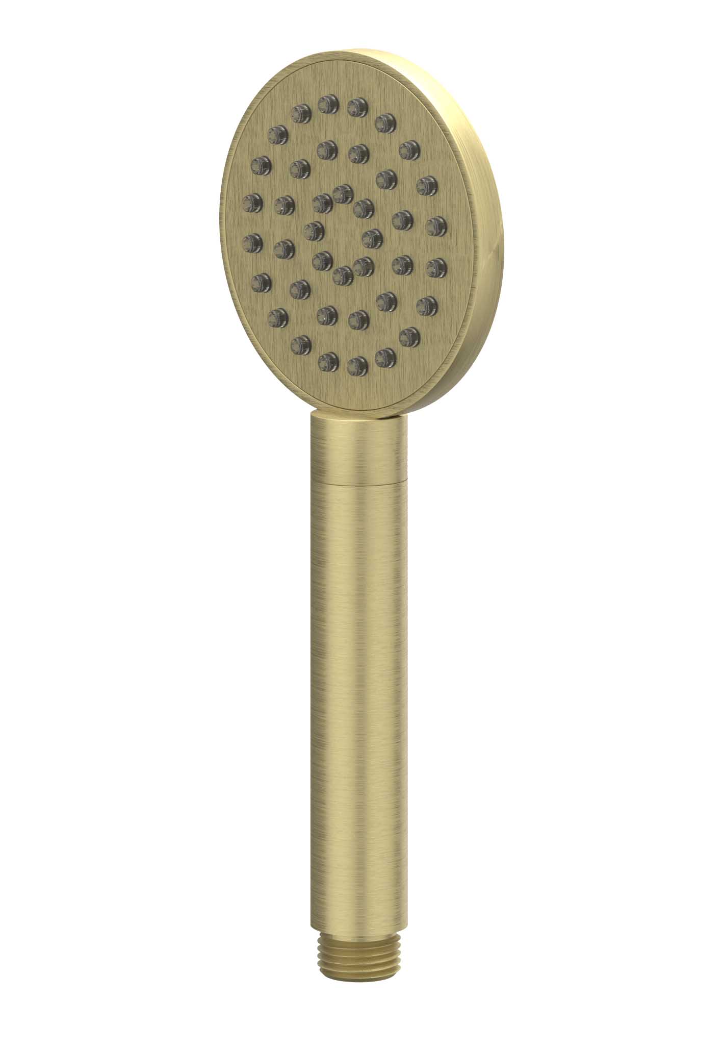IVY Toebehoren Handdouche rond 9cm satin spray 6900454 gebr. mat goud PVD