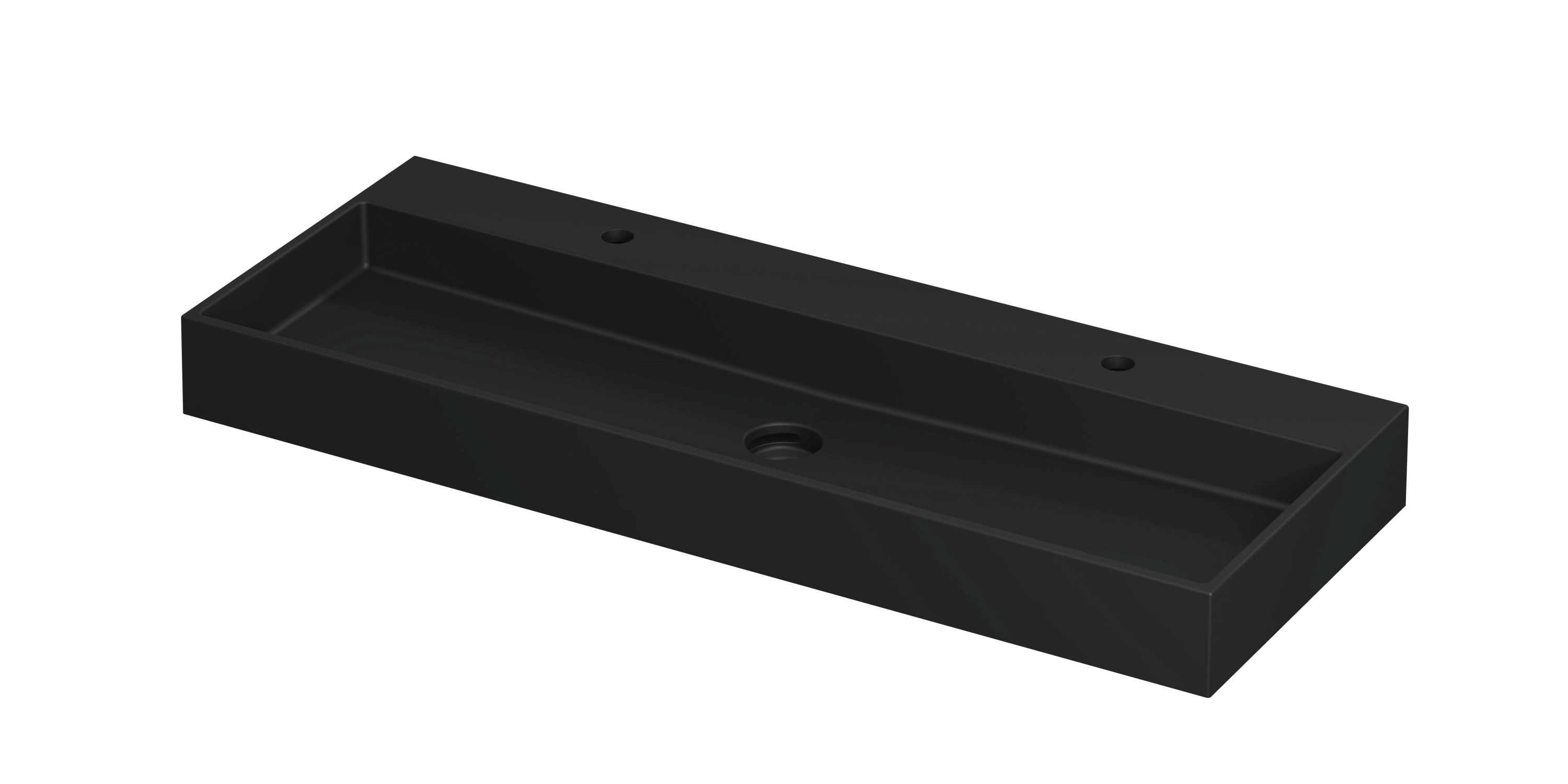 INK United wast. porselein m. 2 krgt. incl. click plug en verb. overl. 0206114 Mat zwart
