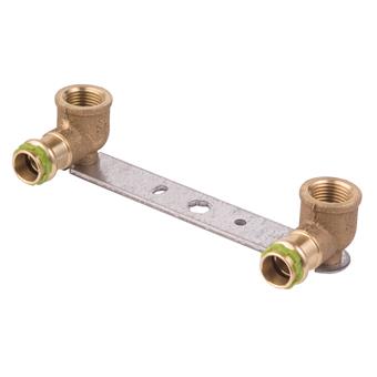 VSH SudoPress Dubbele muurplaat 15x1/2 HOH 150  6673271