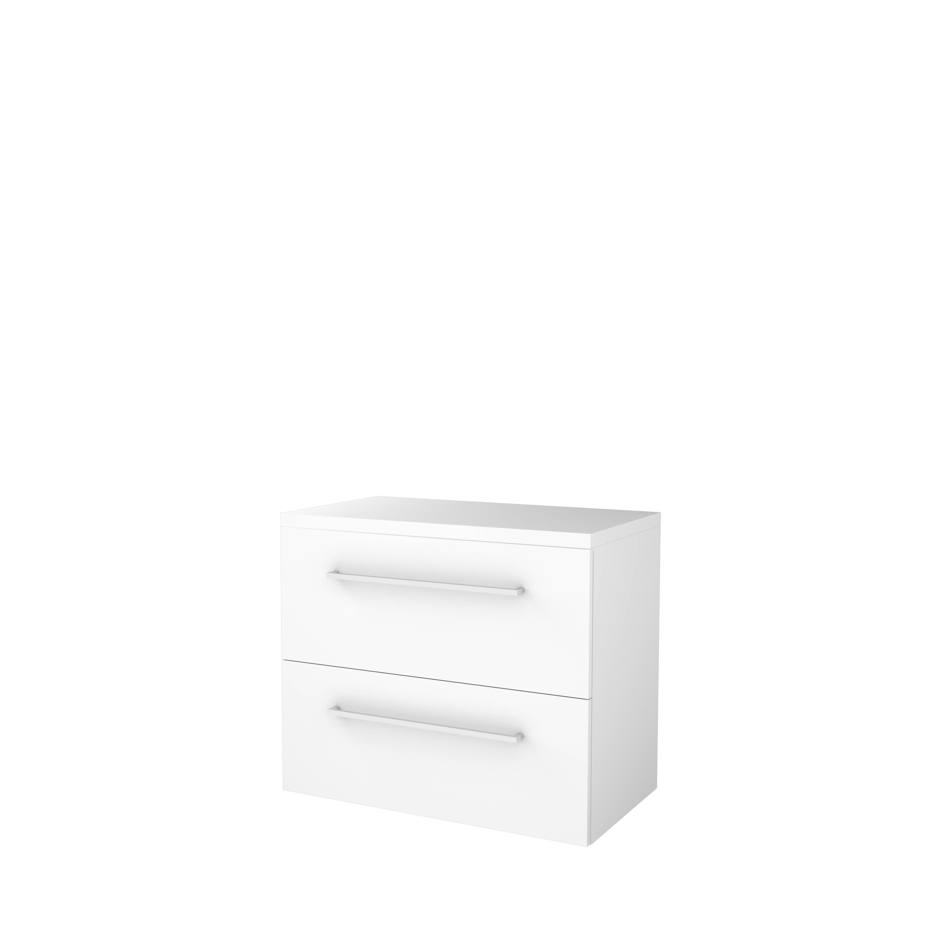 Basic Start 46 onderk. m. gr. incl. 2 la + afdekplaat B800xD460 Ice White / 1813552