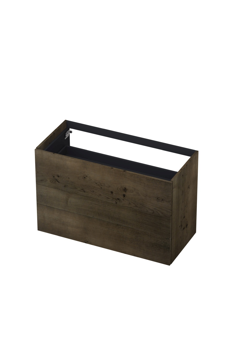 INK P2O onderkast 2 laden push to 1259129 Fineer Charcoal H650xB1000xD450