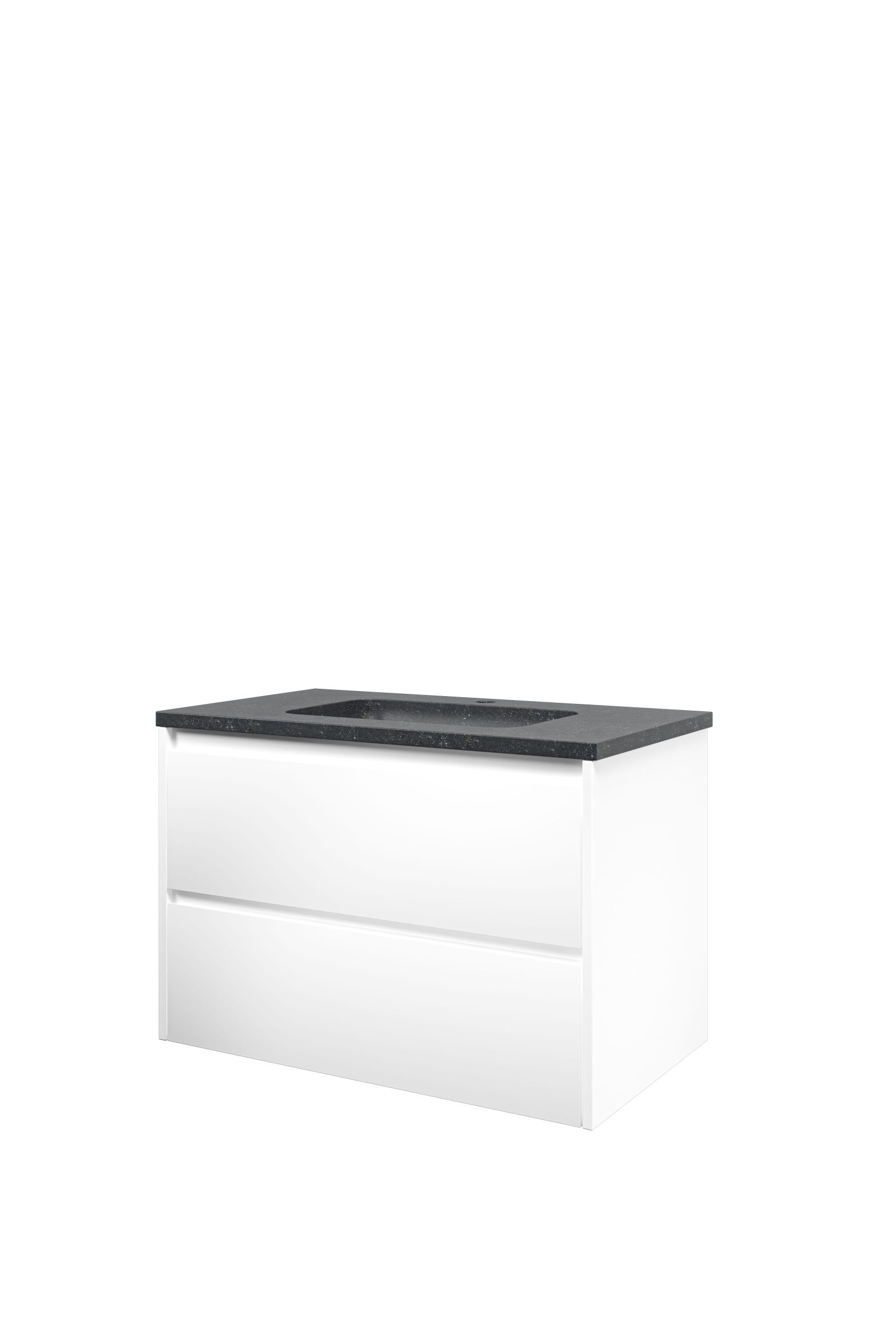 Proline set hardsteen Elegant wast. met 1 krgt. en onderk. sym. RBSB801MW Mat wit/Blue stone H545xB800xD460