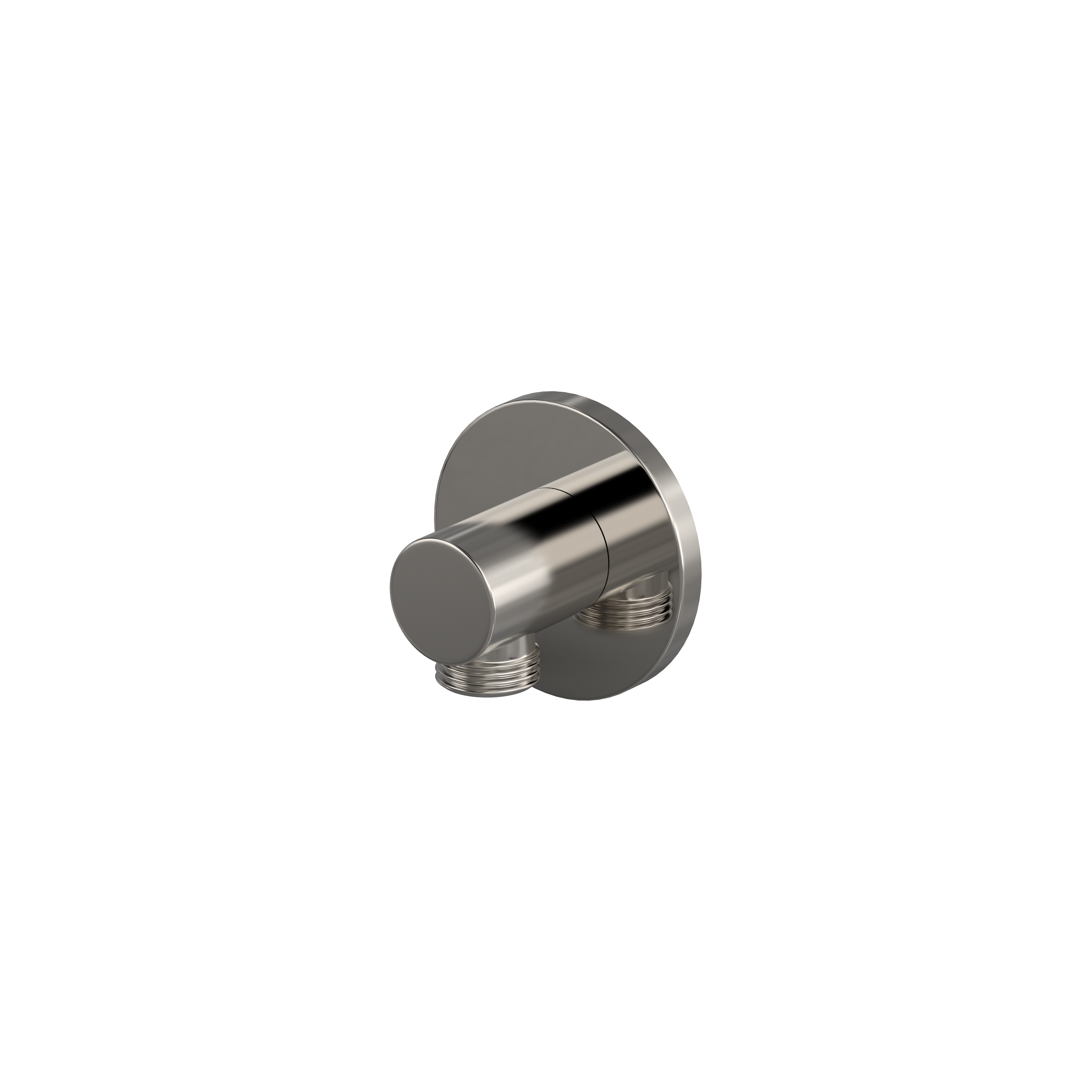 Hotbath Mate wanduitlaat M500GN Geborsteld Nikkel