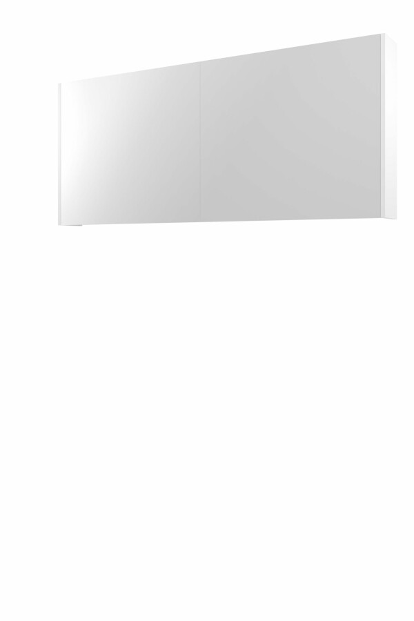 Proline sp.kast Comfort m. spg. op plaat aan binnenzijde 3 deuren H600xB1400xD140 Mat wit / 1808755