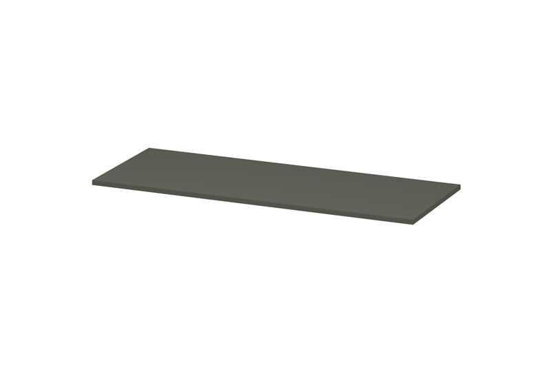 INK Topdeck 45 Afdekplaat t.b.v. onderkast gelakt 1240277 mat beton groen H20xB1200xD450