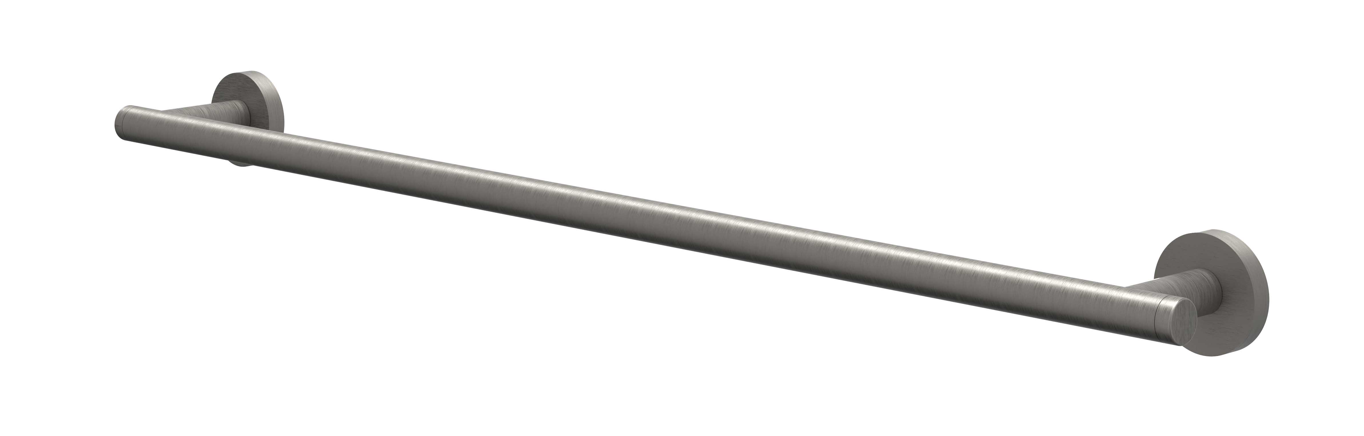 IVY Wandhanddoekrek 60cm enkel 6500056 gebr. metal black PVD
