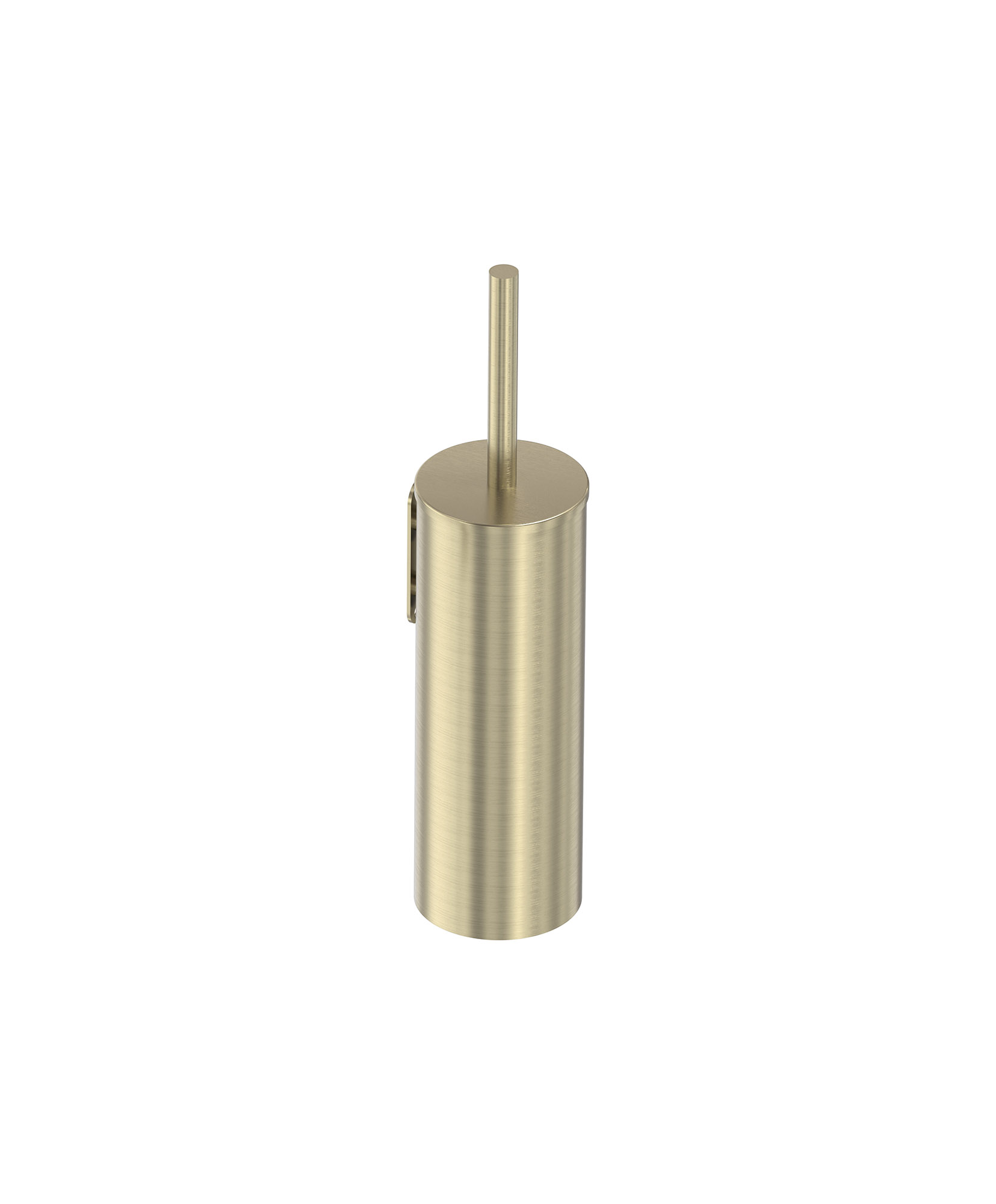 MAY Toiletborstelgarnituur wandmodel 6808004 Geborsteld mat goud PVD