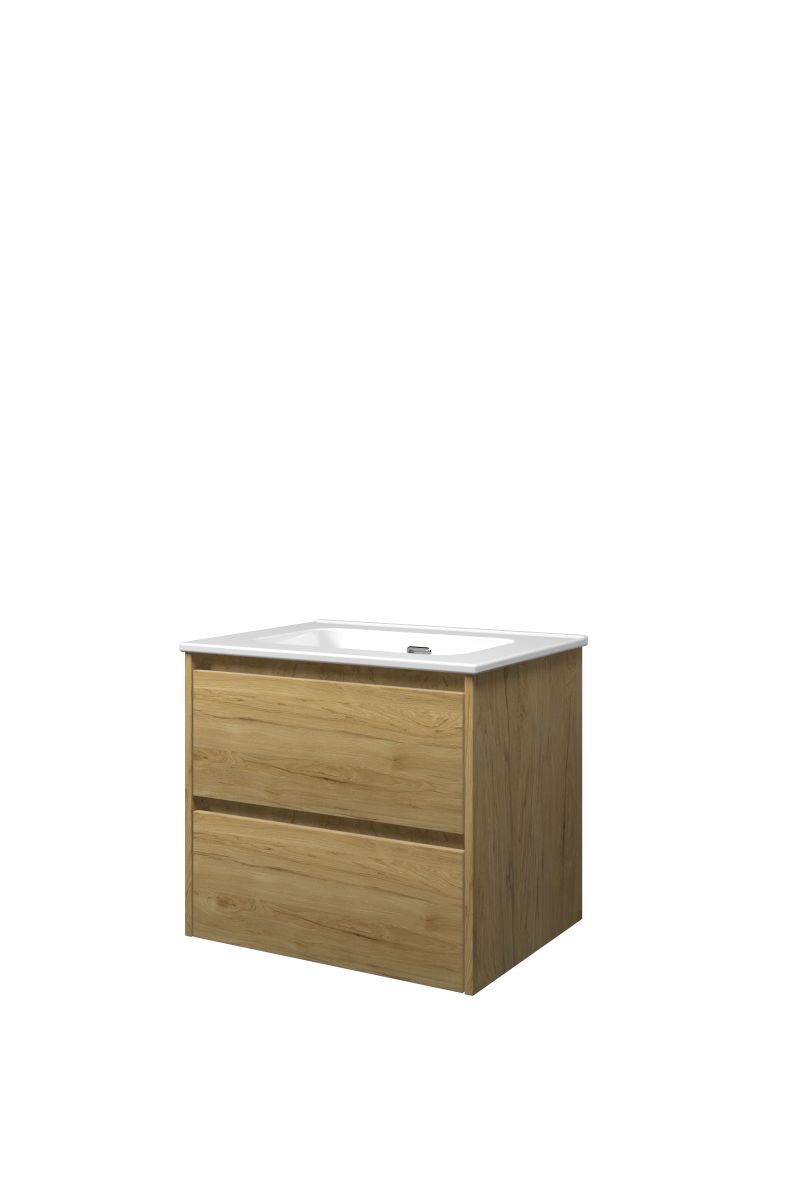Proline set porselein Elegant wast. z. krgt. en onderk. sym. TGWB600IO Ideal oak/Glans wit H540xB600xD460