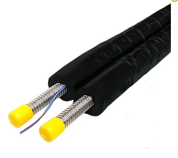 Mtr. GreenFlex voorgeisoleerde metalen buis dubbel 25mm iso 13mm a 15 mtr 100581